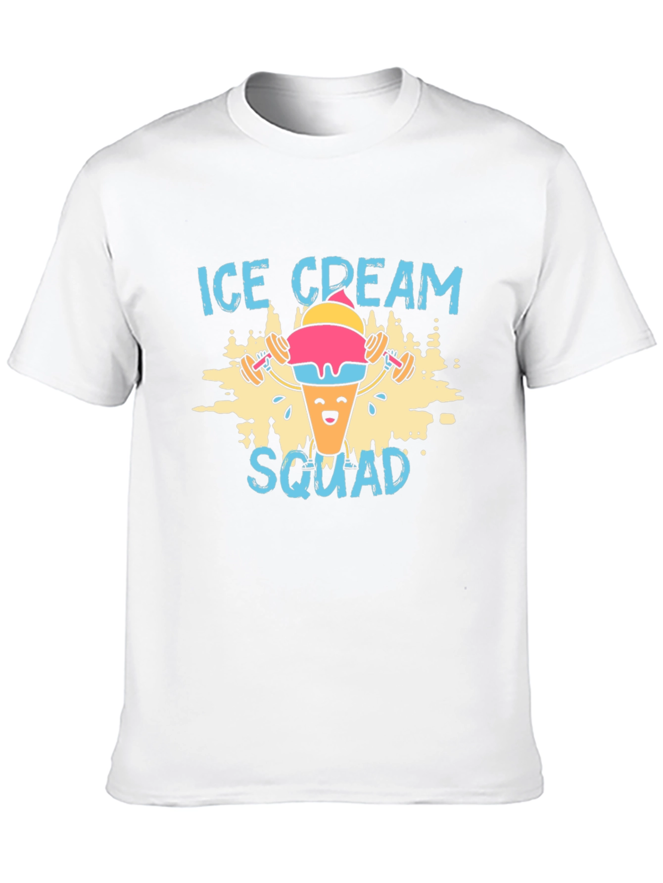 Ice Cream Squad Graphic T-Shirt - Gym Humor