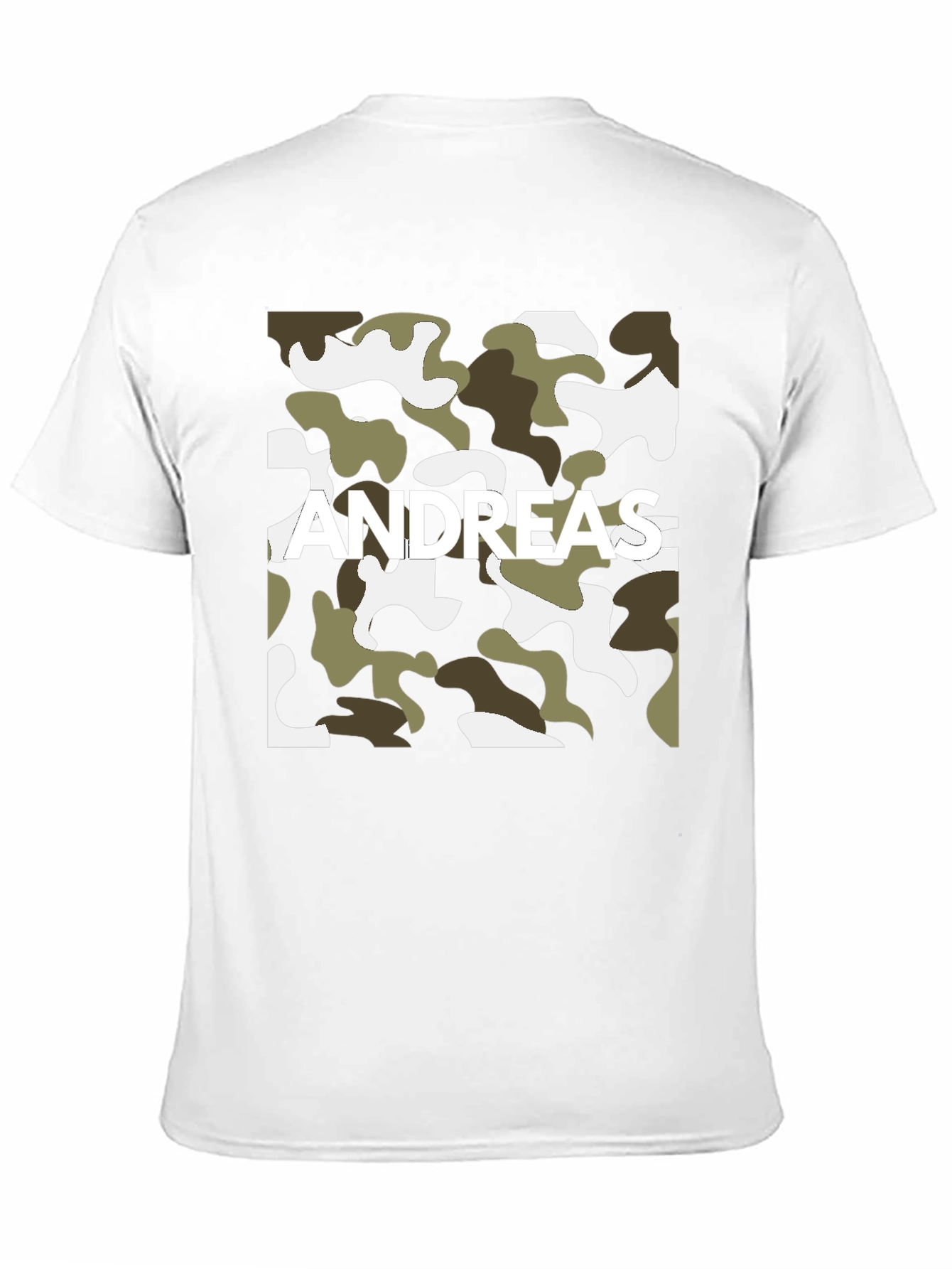 Andreas Camo Style T-Shirt
