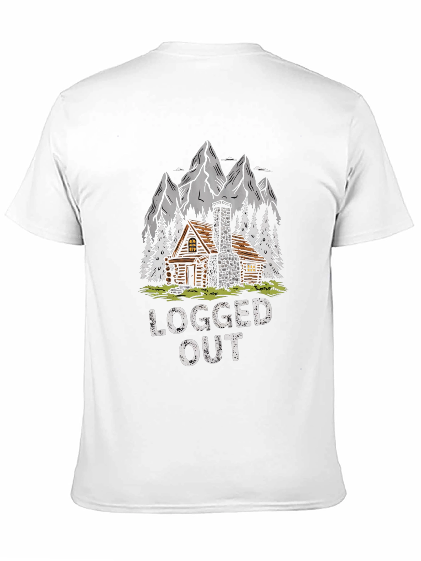Logged Out Cabin T-Shirt