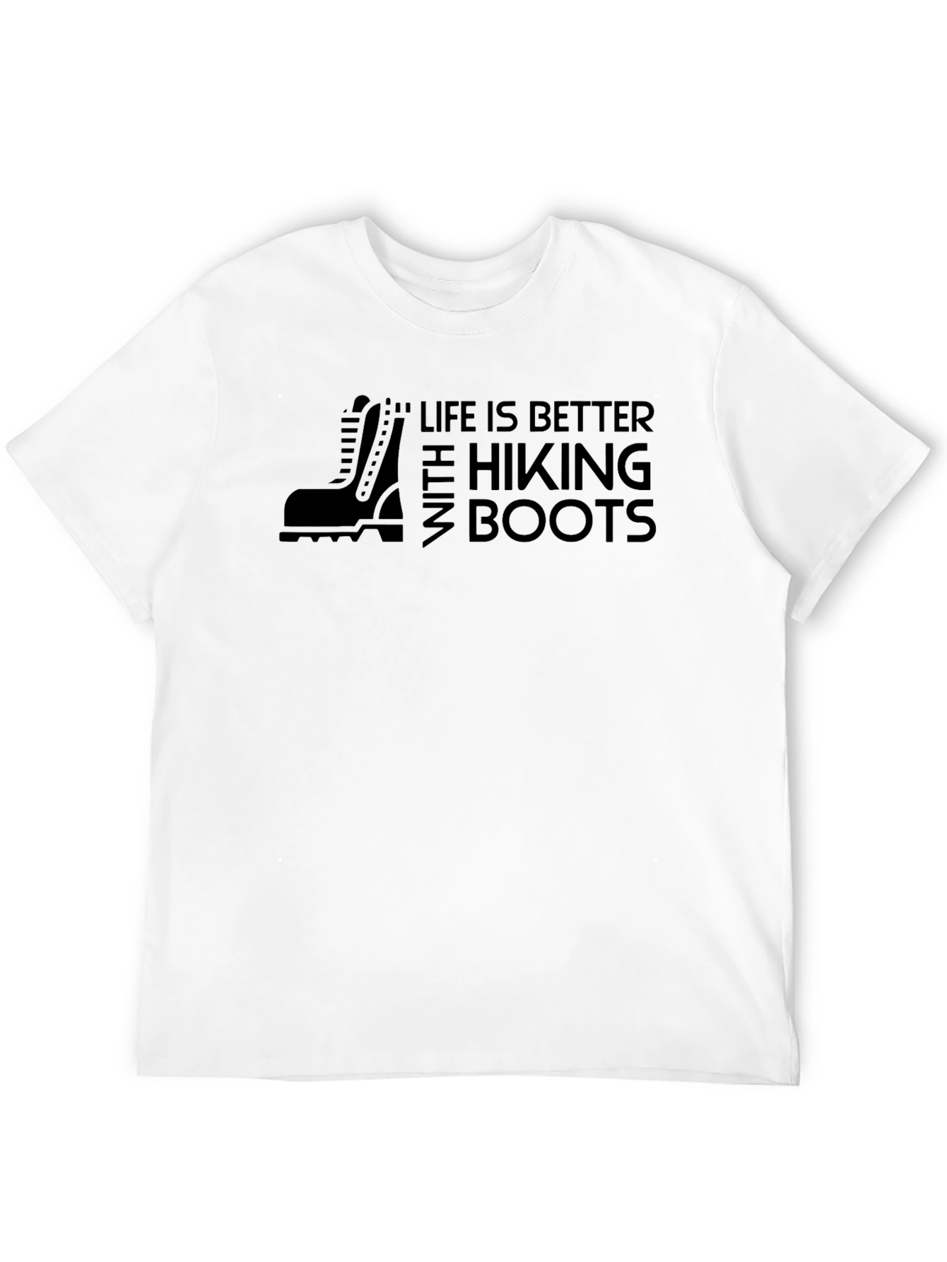 Hiking Boots Graphic Tee - Life Is Better