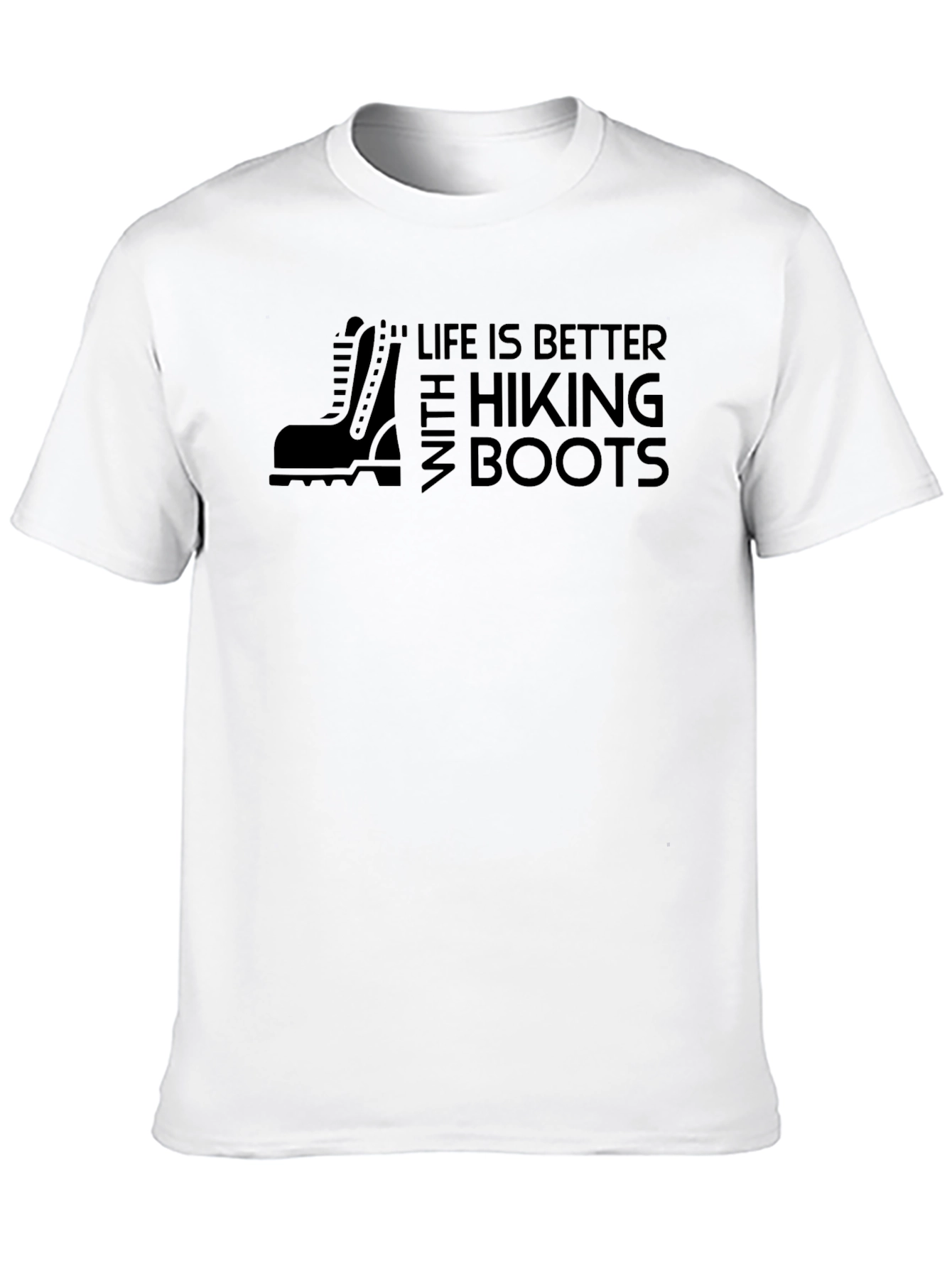 Hiking Boots Graphic Tee - Life Is Better