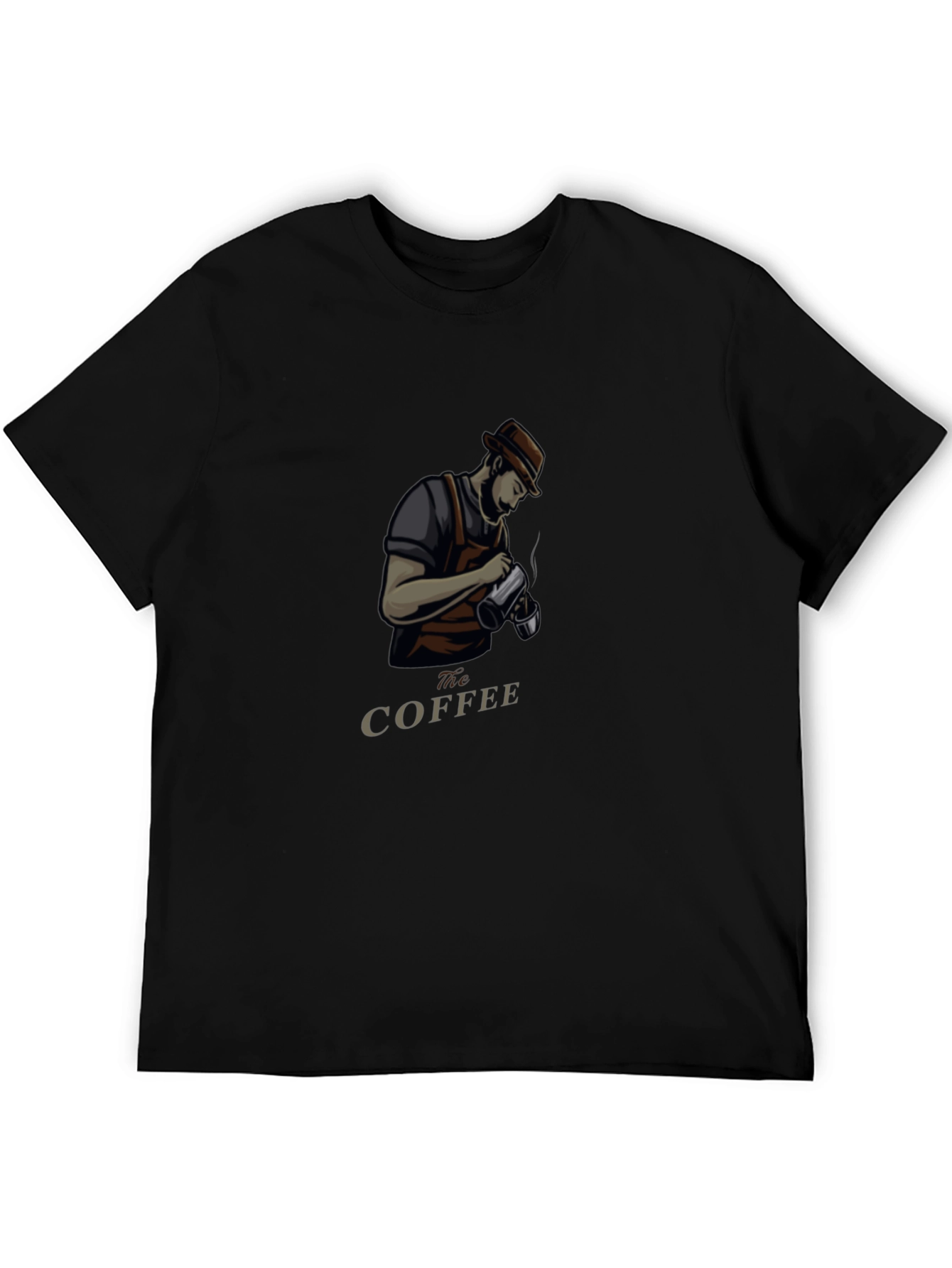 Stylish Barista Graphic Tee - The Coffee Artist