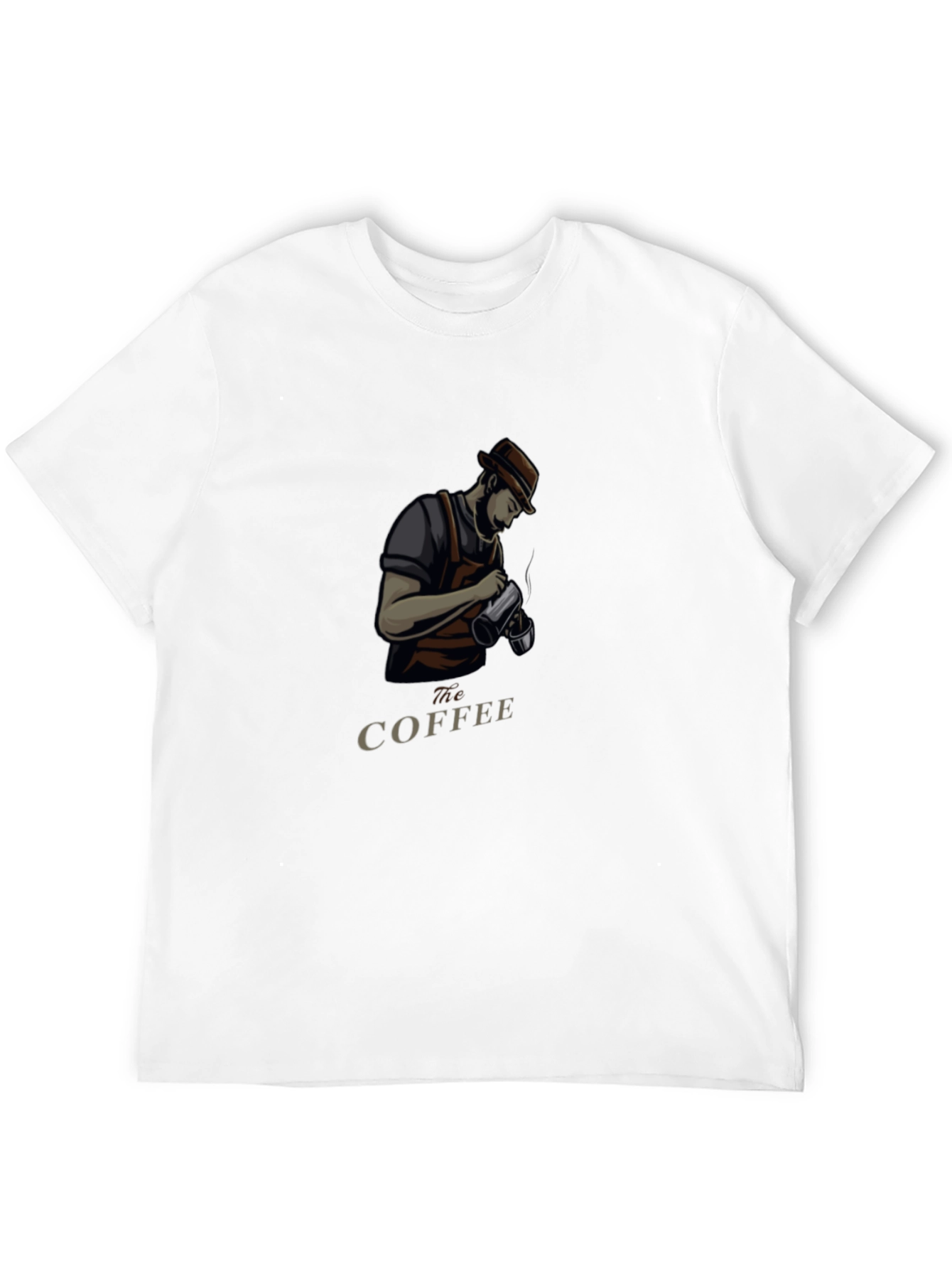 Stylish Barista Graphic Tee - The Coffee Artist