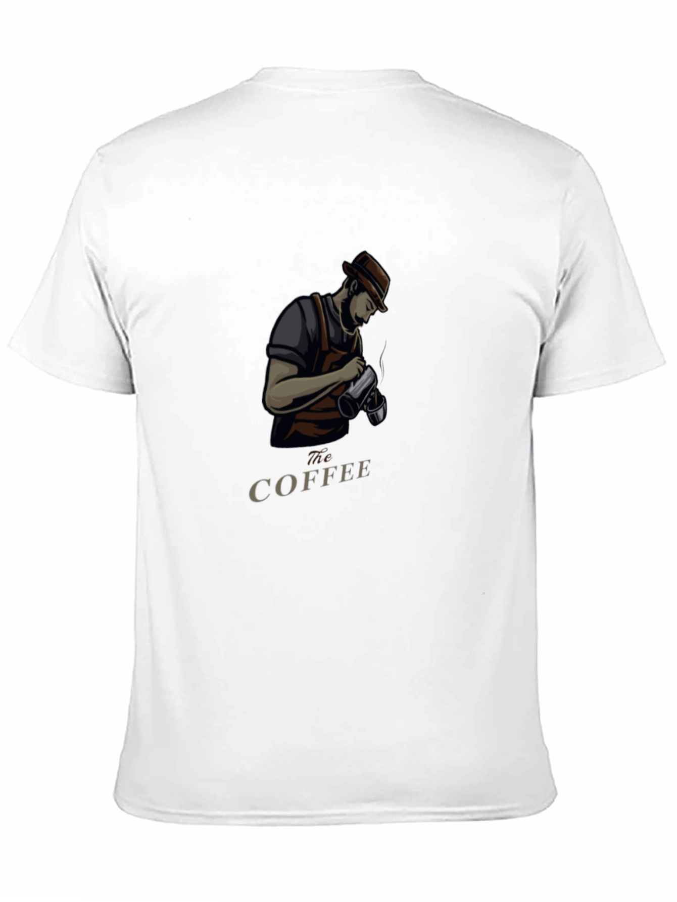 Stylish Barista Graphic Tee - The Coffee Artist
