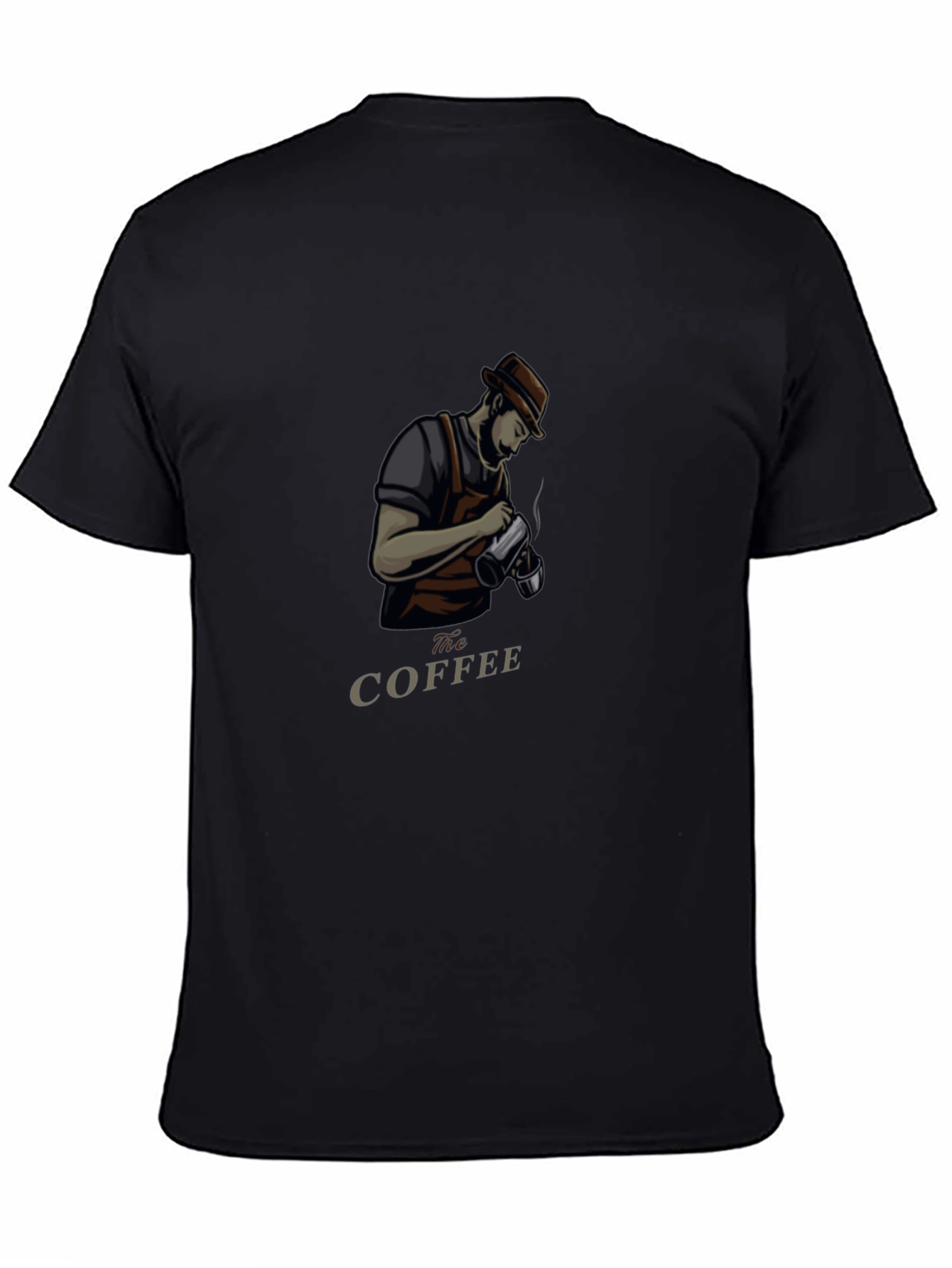 Stylish Barista Graphic Tee - The Coffee Artist