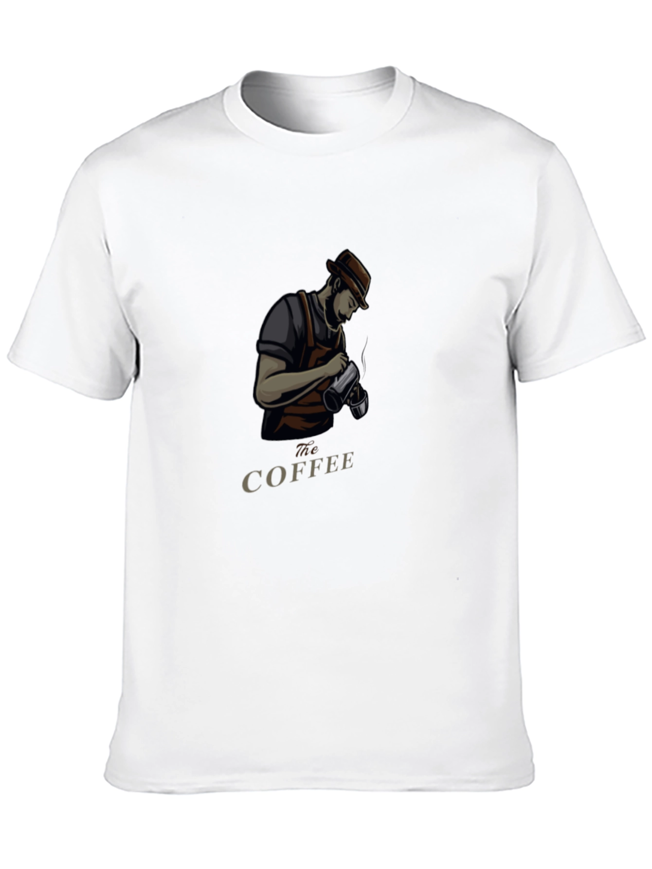 Stylish Barista Graphic Tee - The Coffee Artist