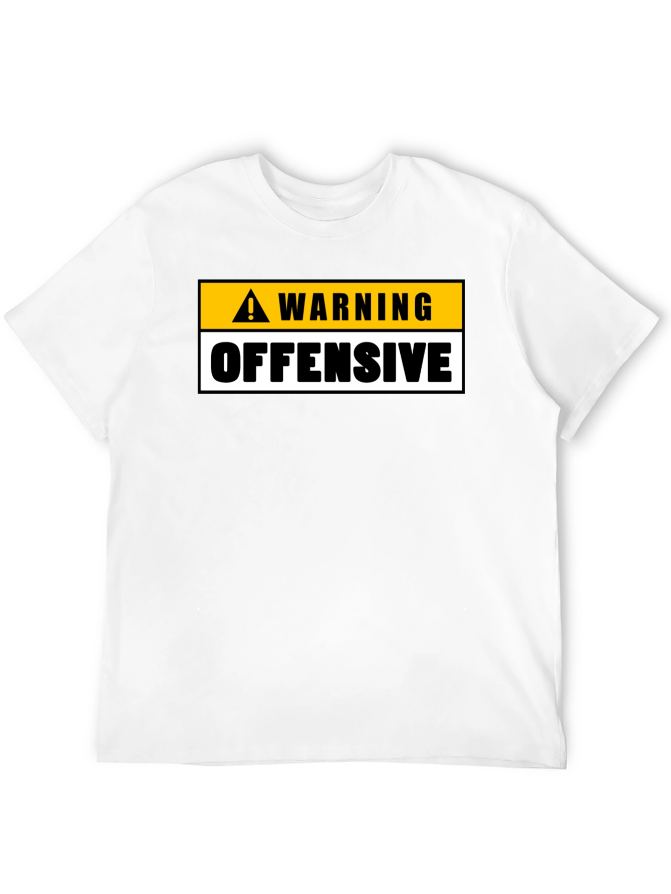Warning Offensive Graphic Tee