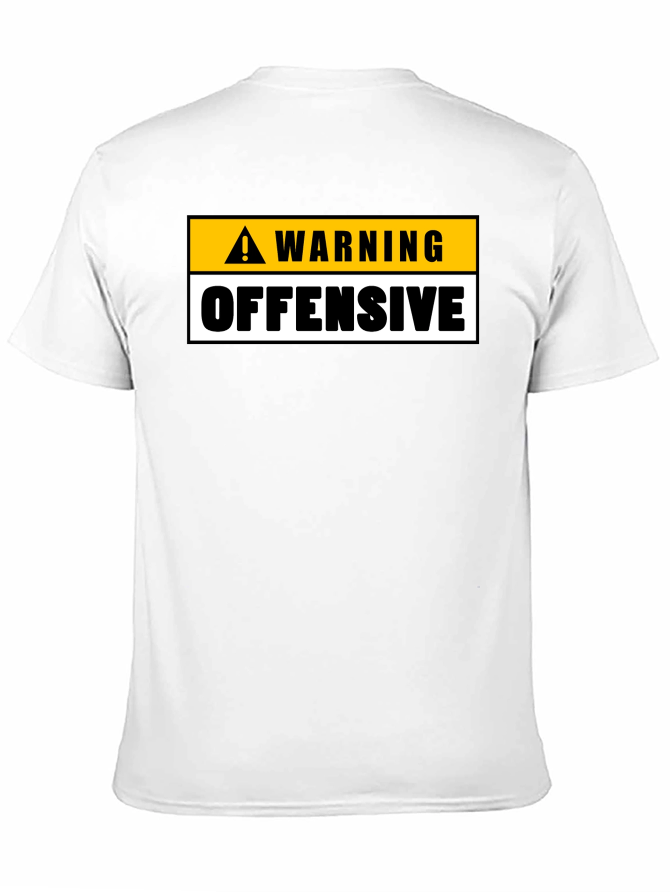 Warning Offensive Graphic Tee