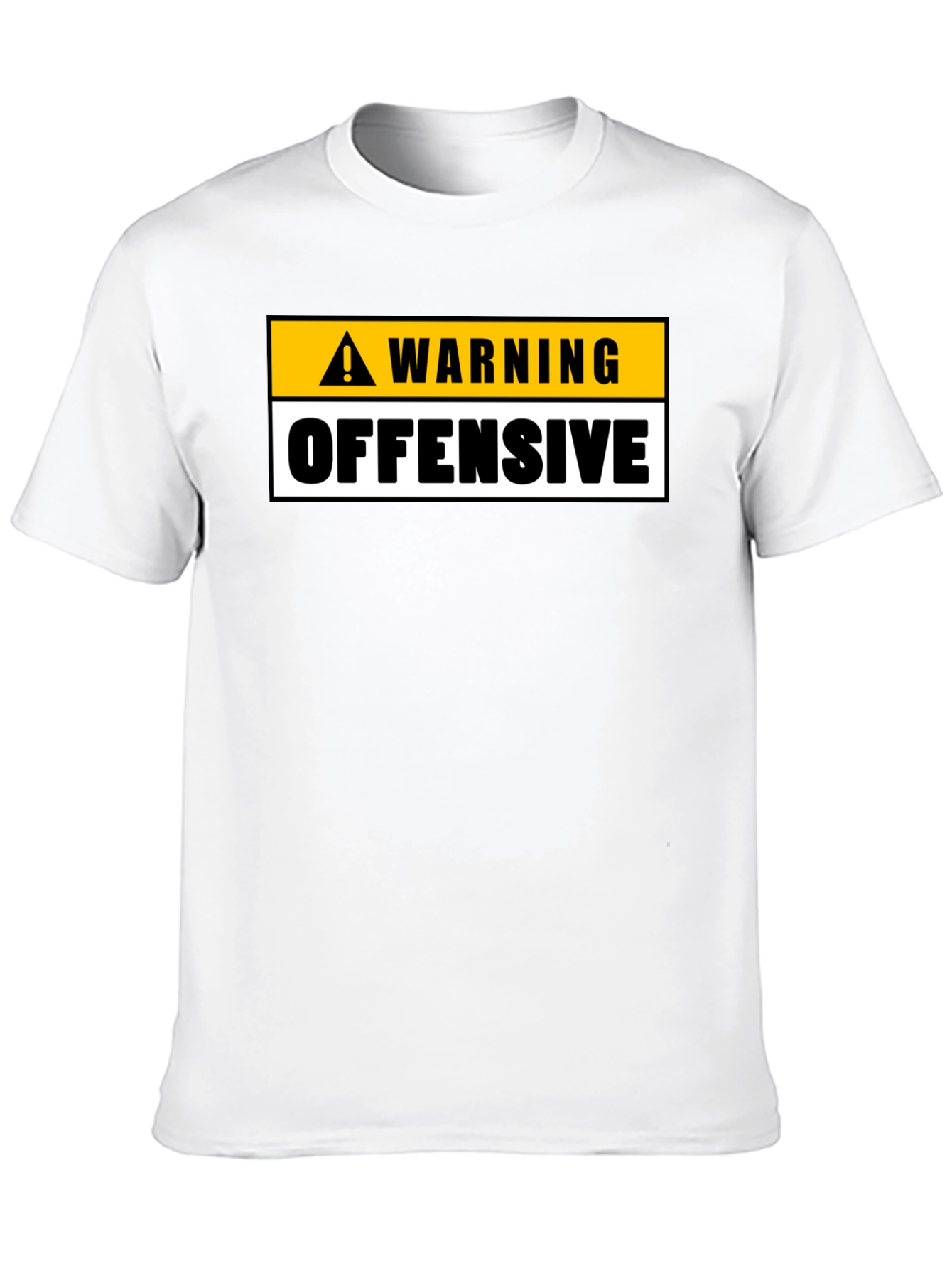 Warning Offensive Graphic Tee