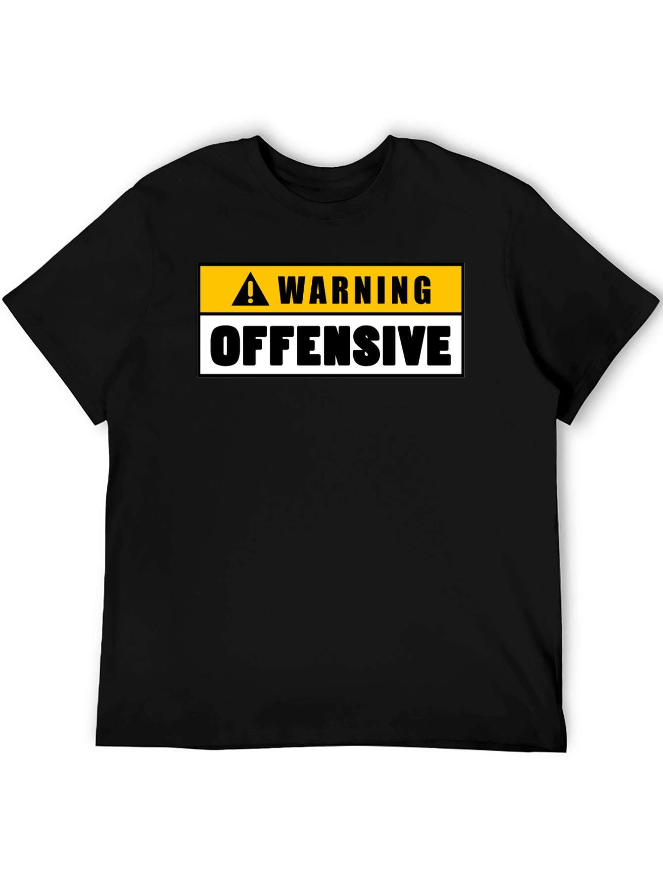 Warning Offensive Graphic Tee
