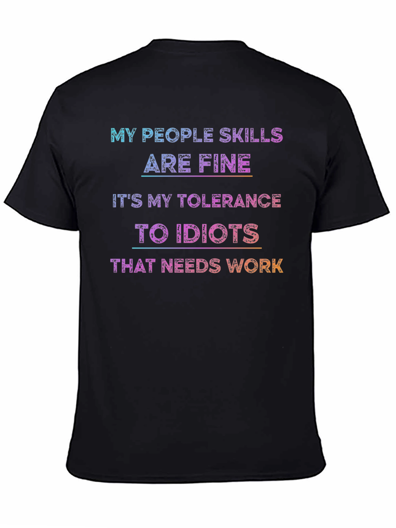 Tolerance to Idiots Graphic T-Shirt