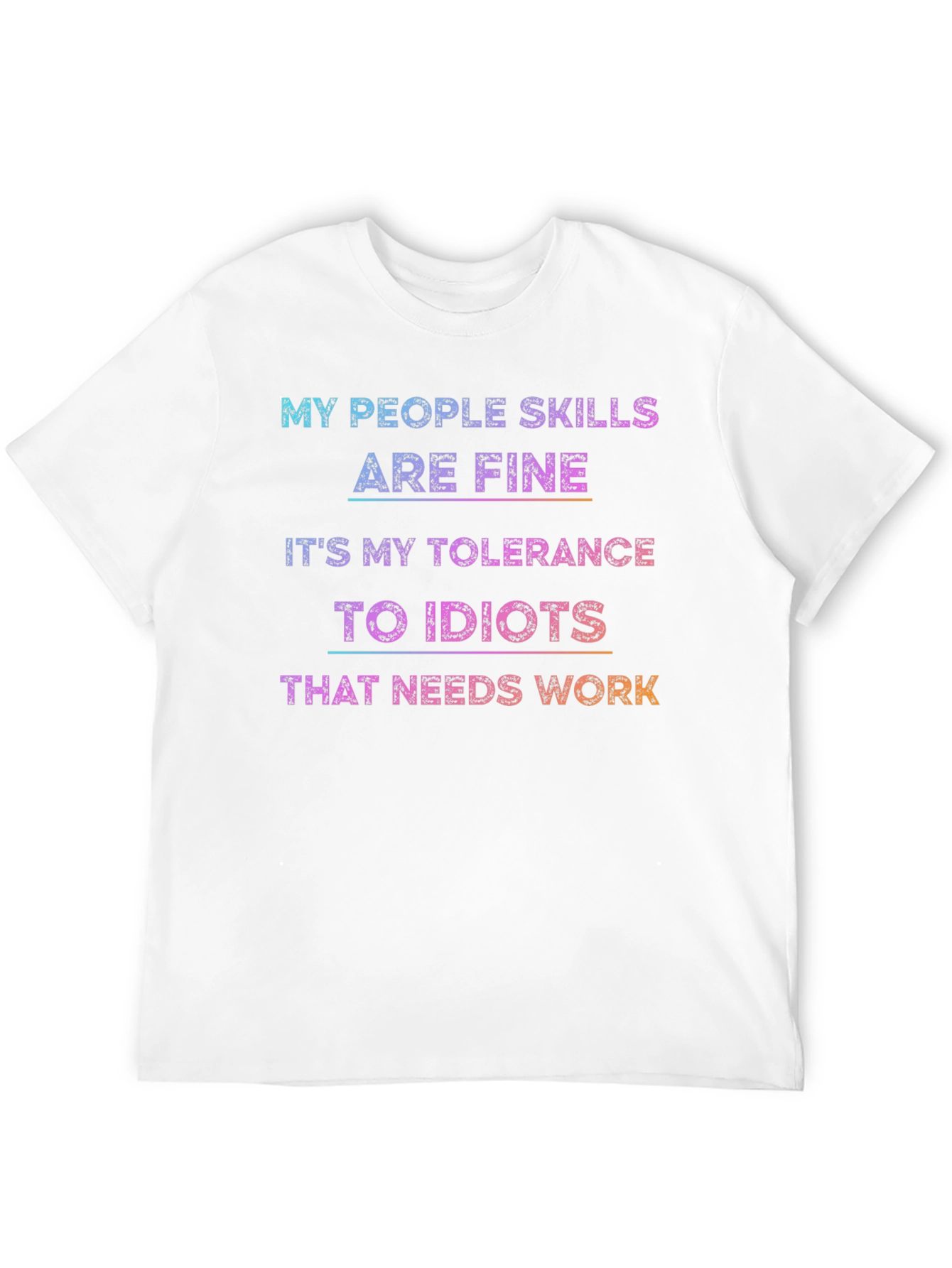 Tolerance to Idiots Graphic T-Shirt