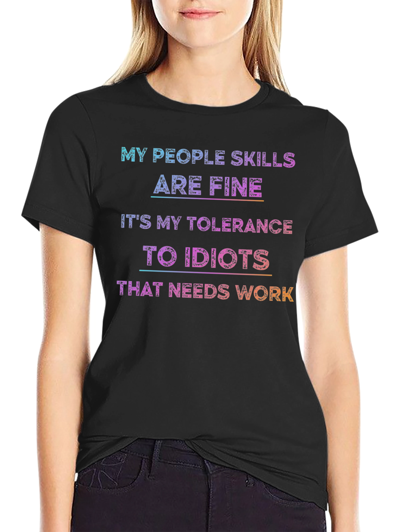 Tolerance to Idiots Graphic T-Shirt