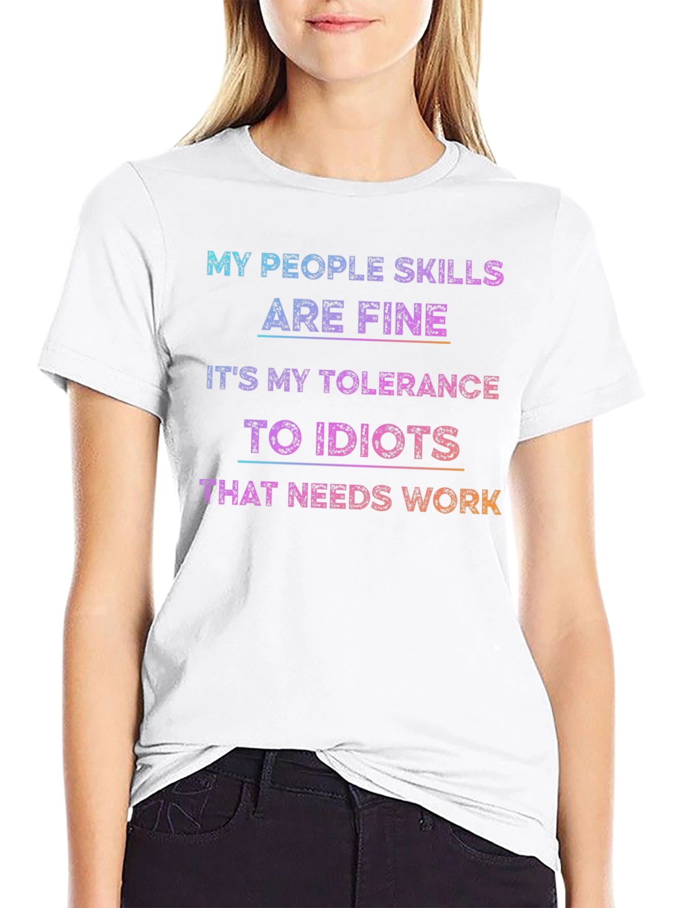 Tolerance to Idiots Graphic T-Shirt