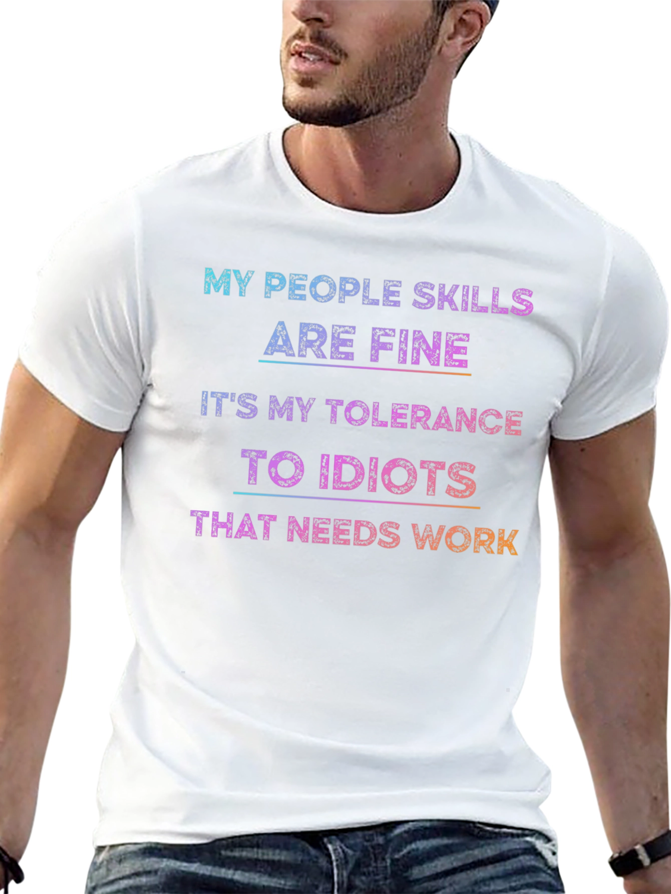 Tolerance to Idiots Graphic T-Shirt