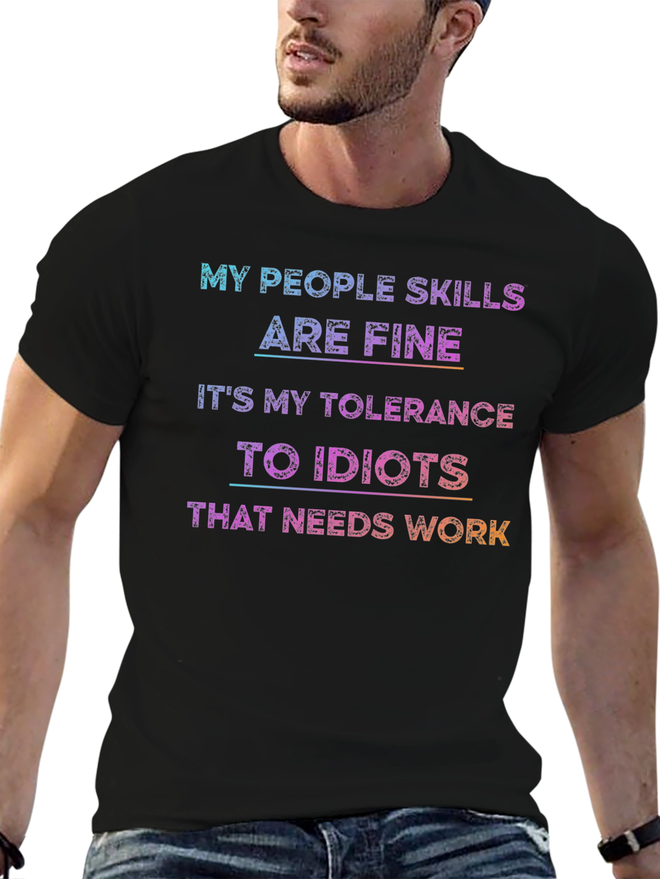Tolerance to Idiots Graphic T-Shirt