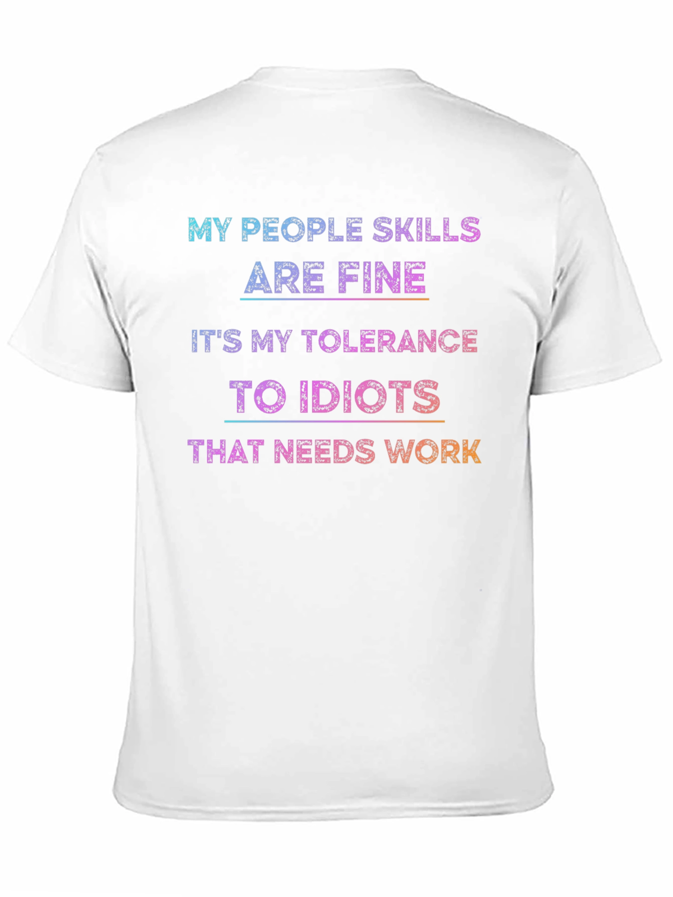 Tolerance to Idiots Graphic T-Shirt