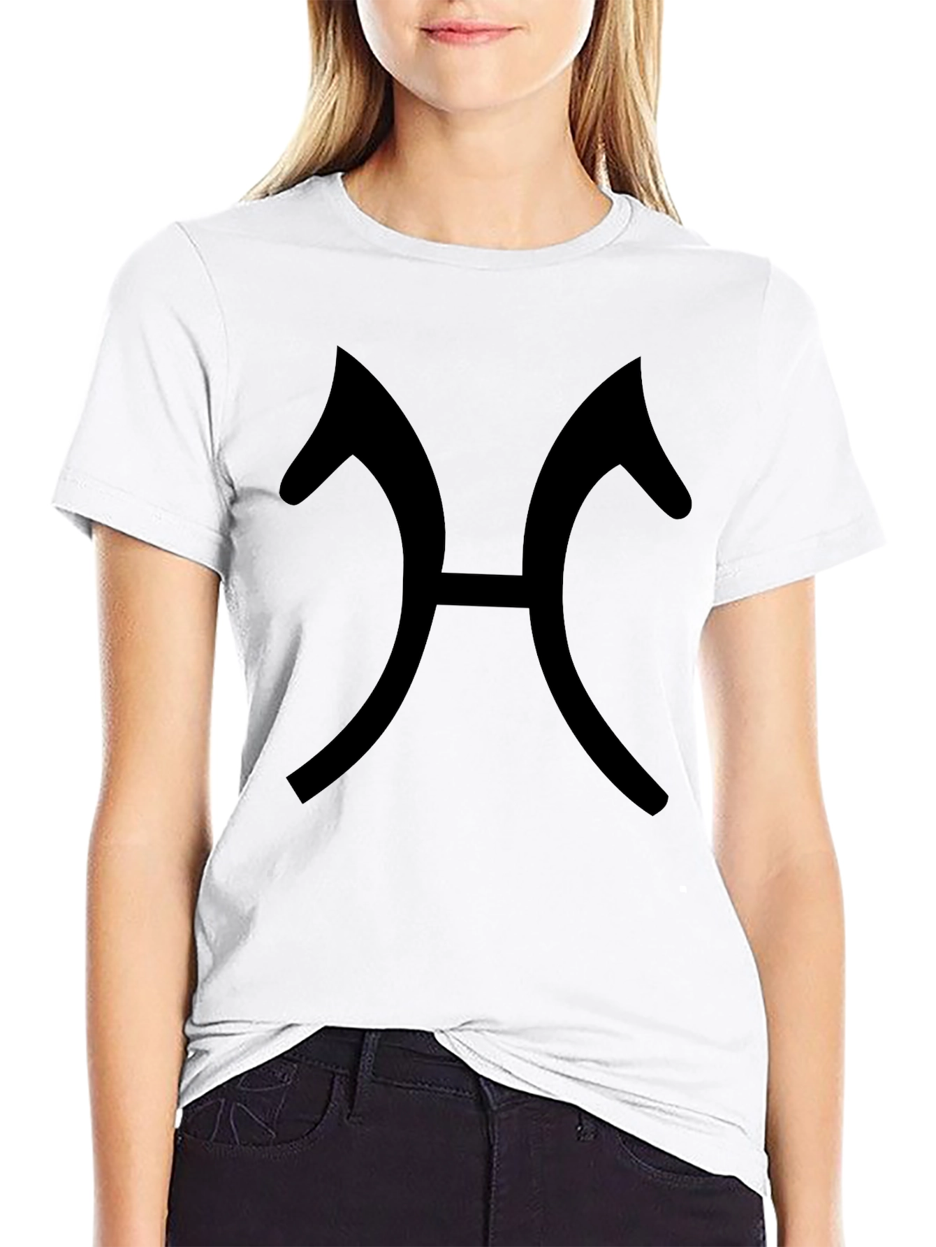 Black Pisces Zodiac T-Shirt