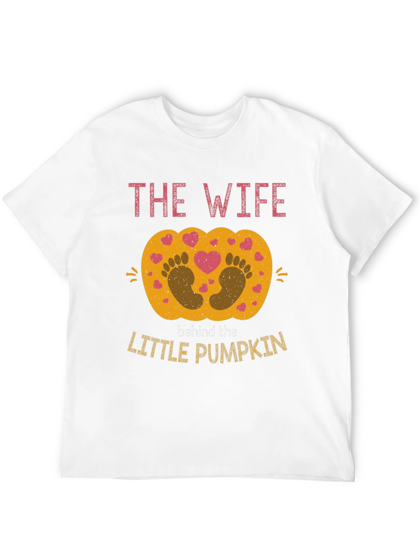 The Wife Behind the Little Pumpkin T-Shirt