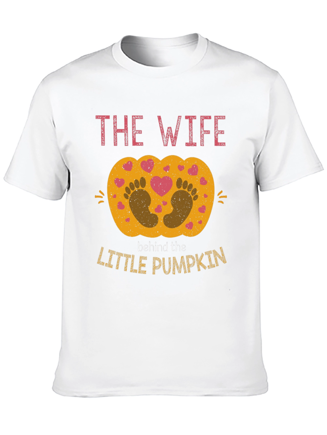 The Wife Behind the Little Pumpkin T-Shirt