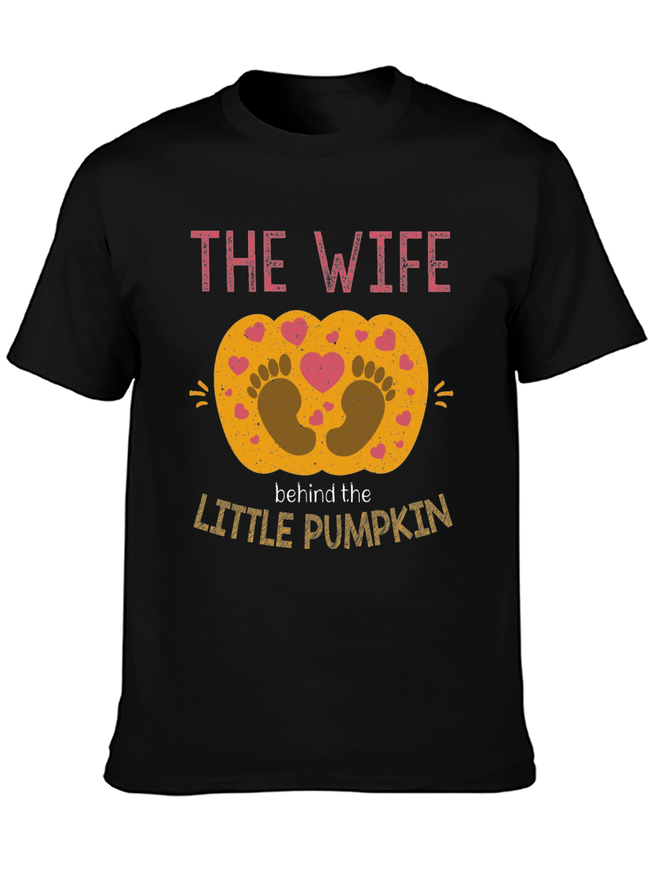 The Wife Behind the Little Pumpkin T-Shirt