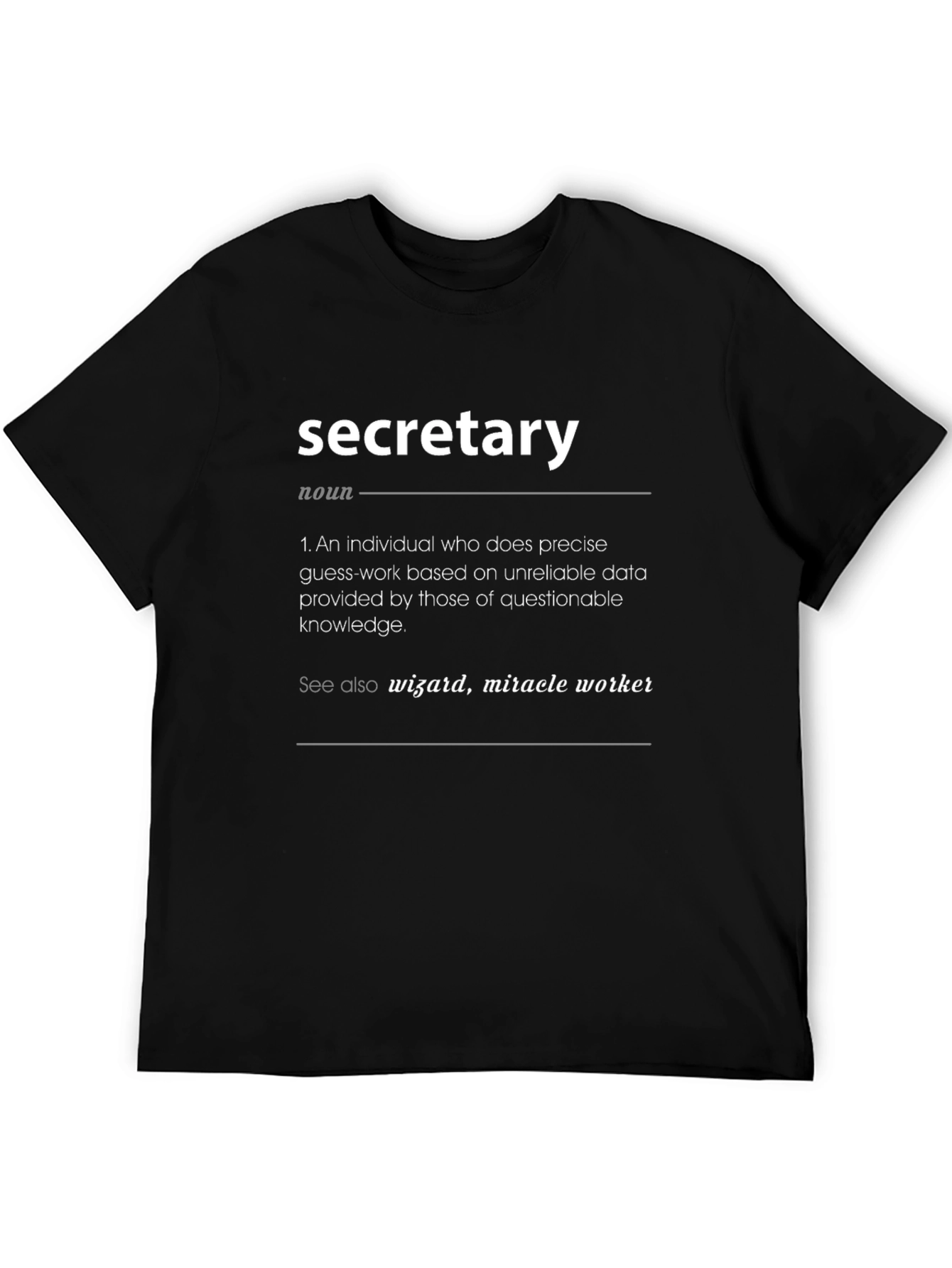 Secretary Definition T-Shirt