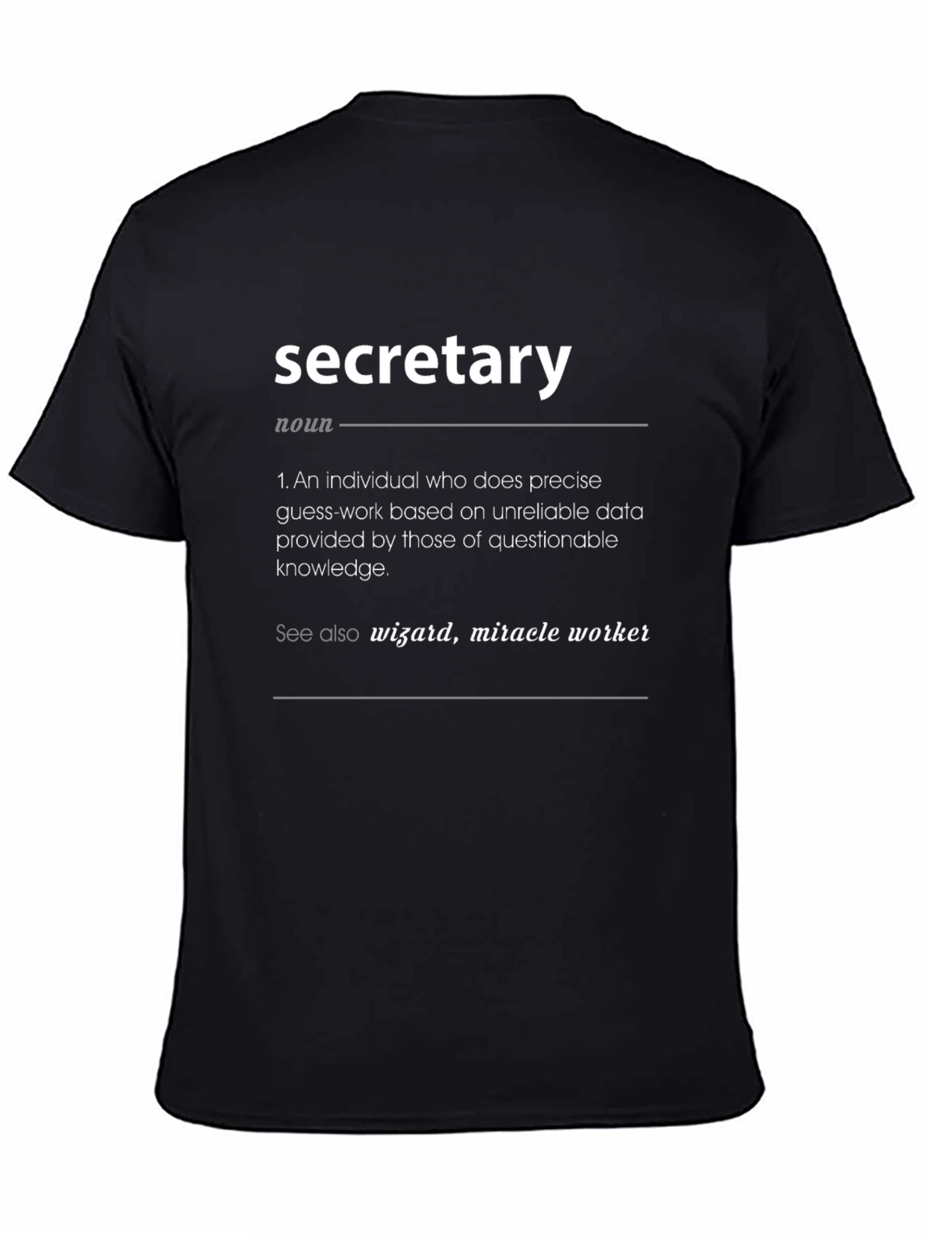 Secretary Definition T-Shirt