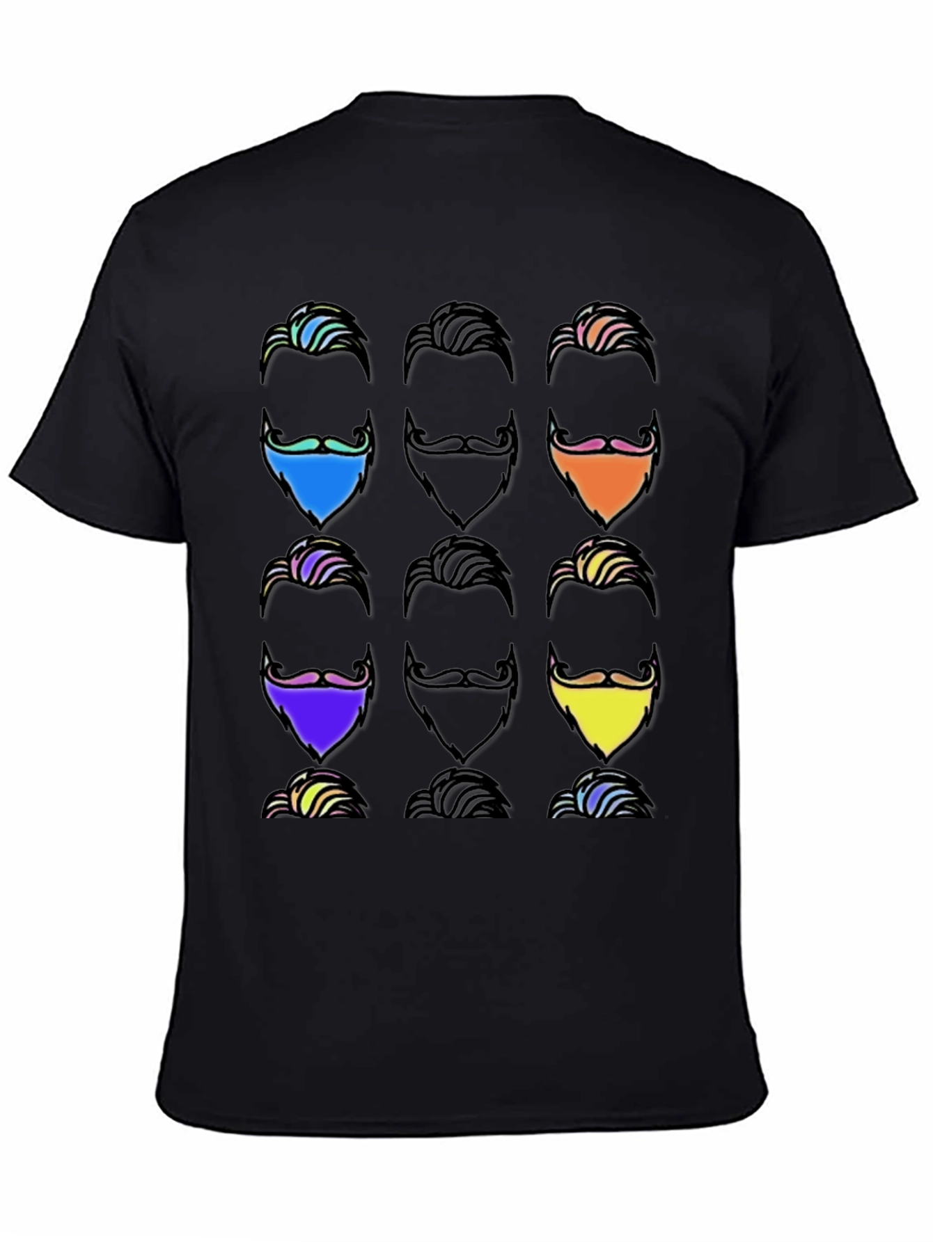 Cool Beard T-Shirt - Funky Hipster Style