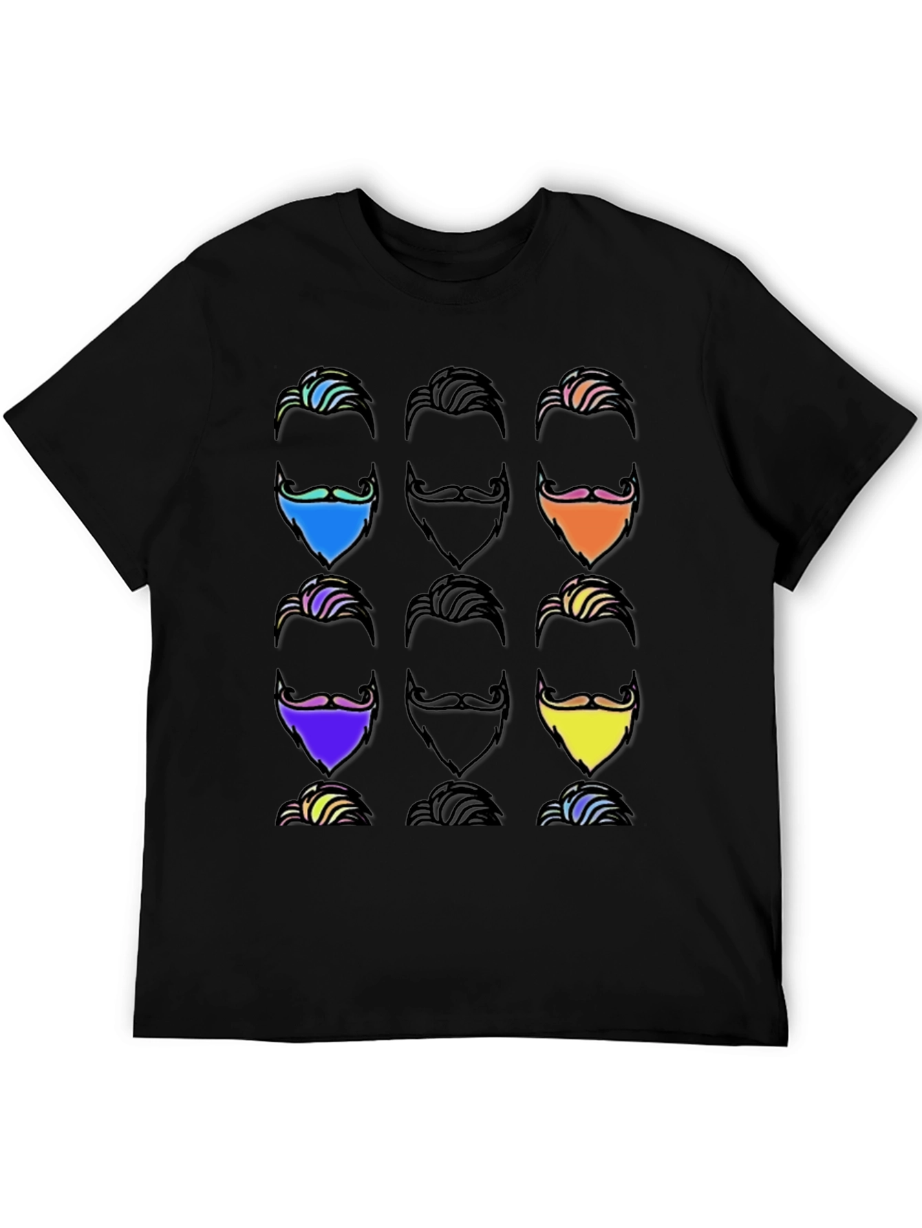 Cool Beard T-Shirt - Funky Hipster Style