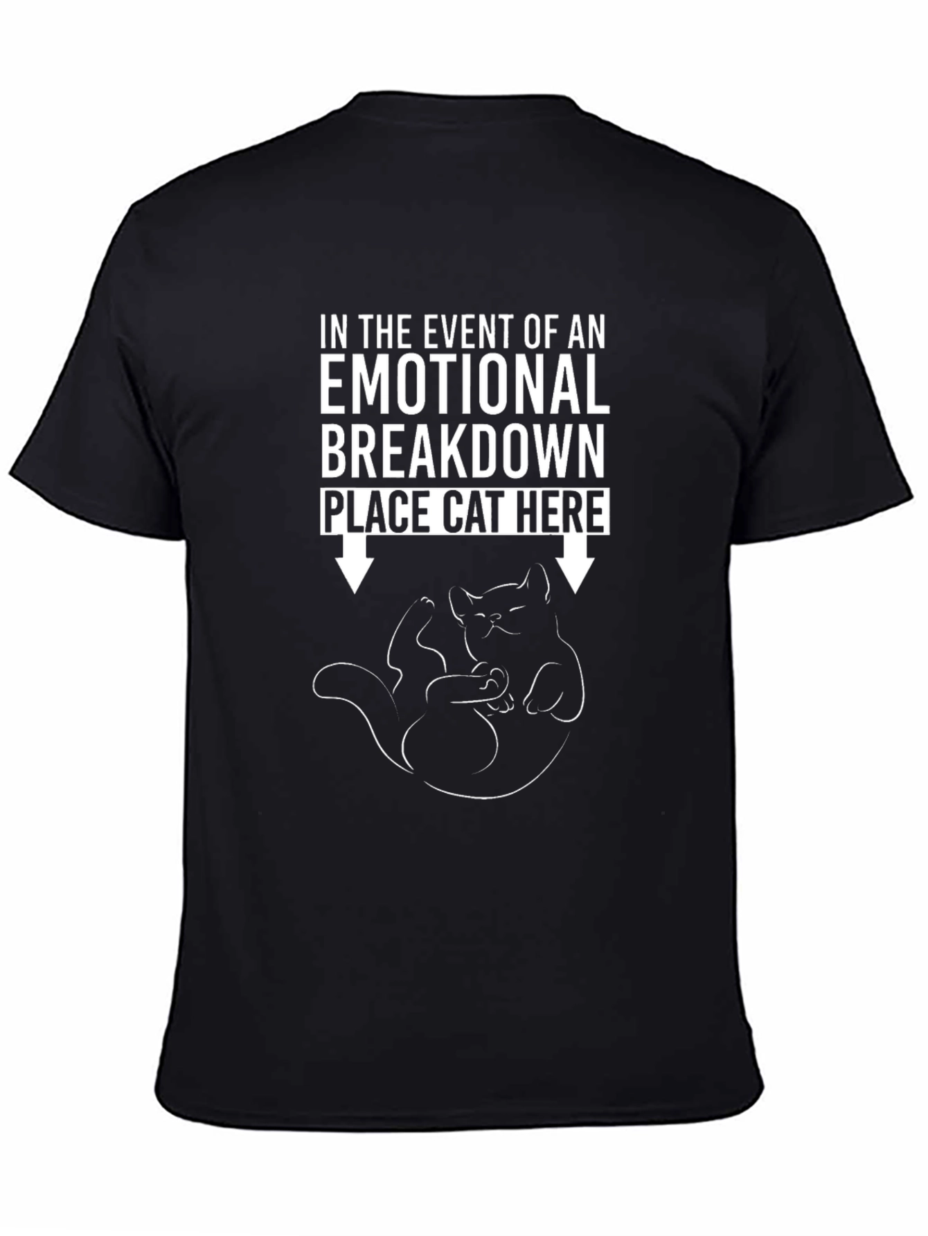 Emotional Breakdown Cat T-Shirt