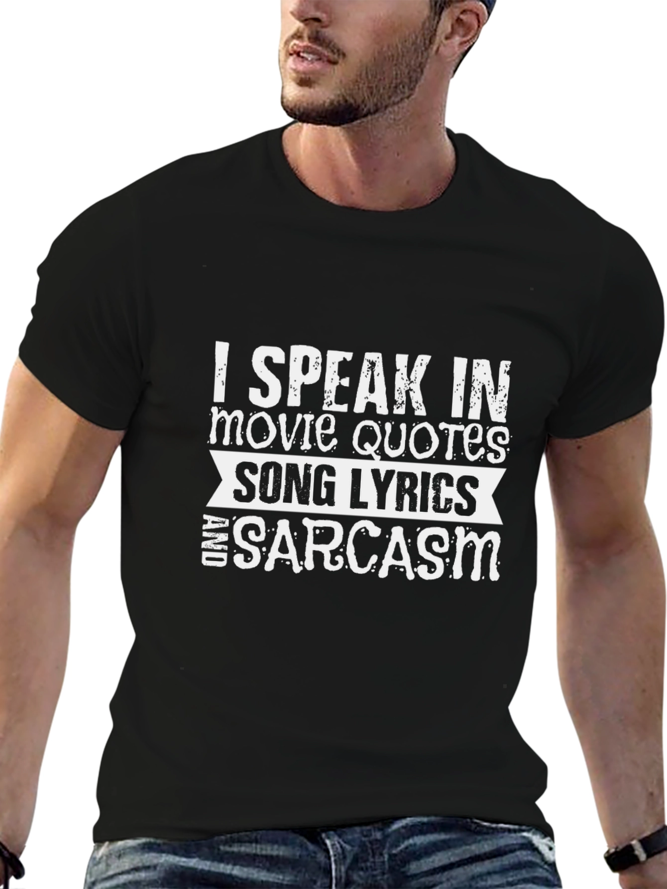 Funny I Speak In Movie Quotes... Graphic Tee