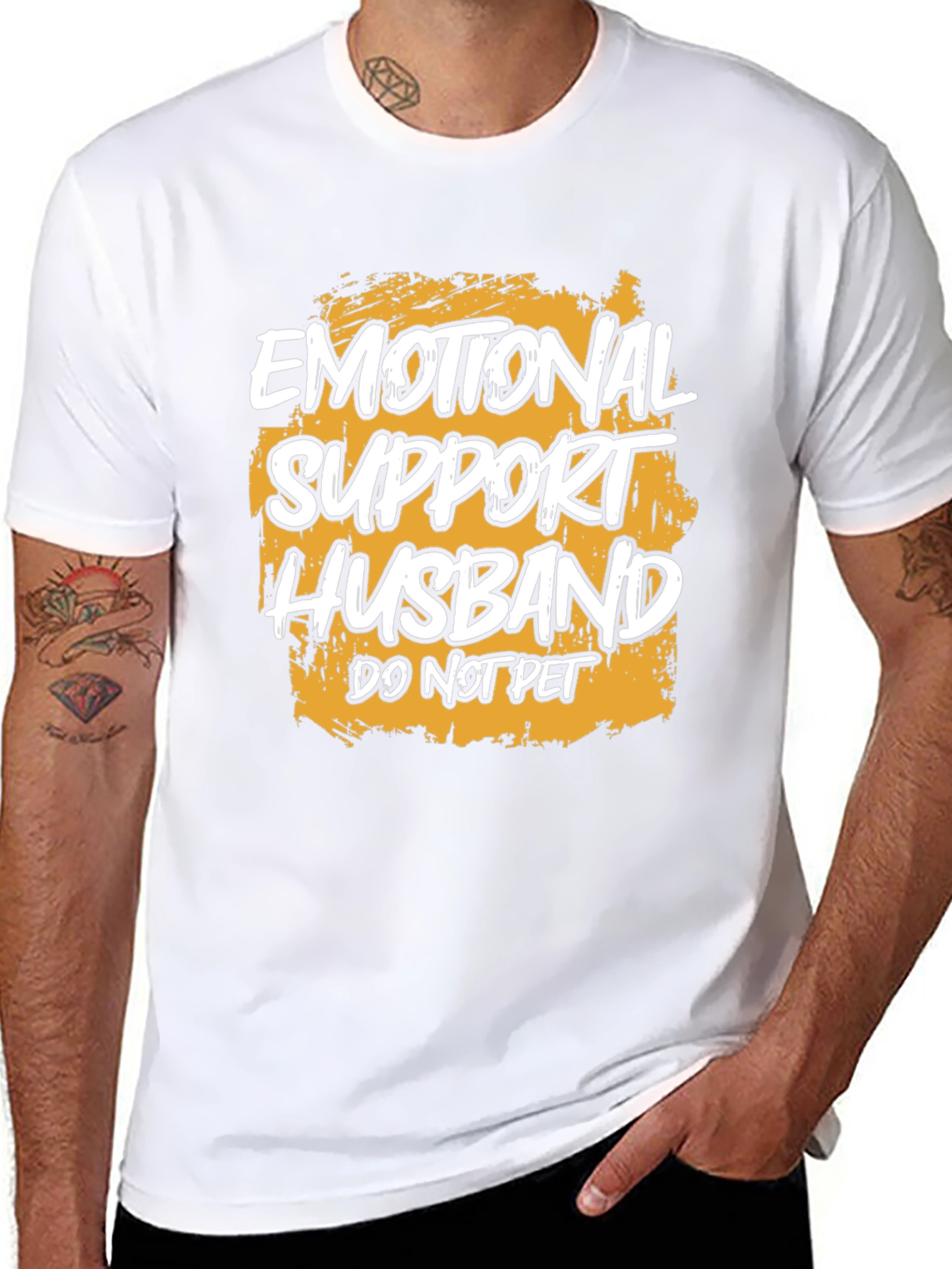 Emotional Support Husband T-Shirt