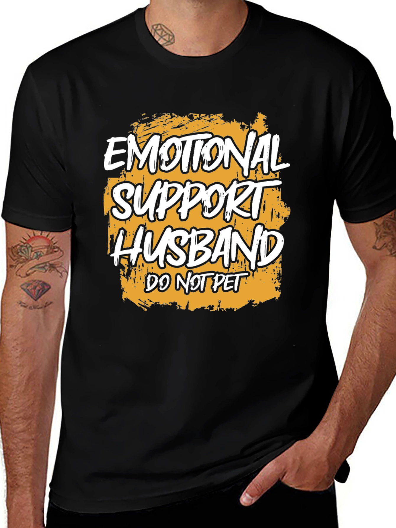 Emotional Support Husband T-Shirt