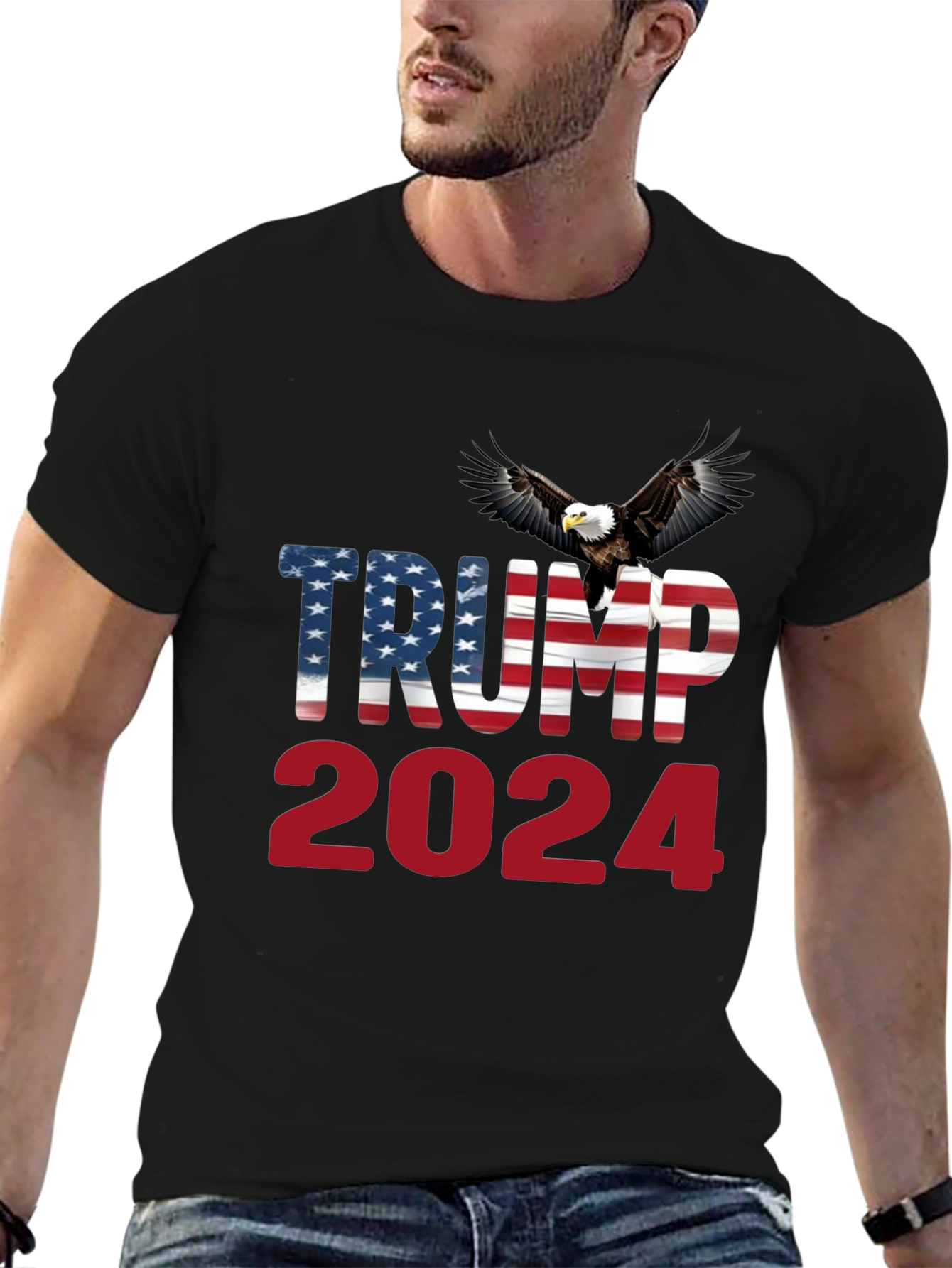 Trump 2024 Eagle Graphic T-Shirt