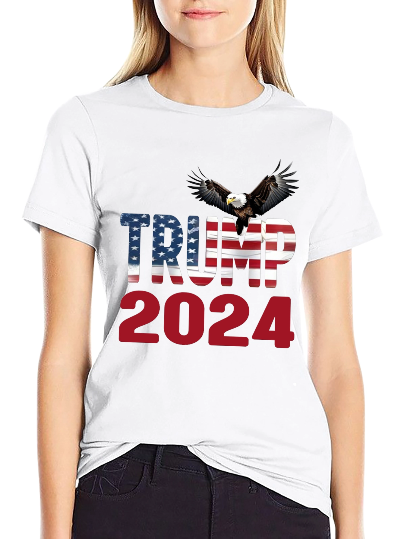 Trump 2024 Eagle Graphic T-Shirt