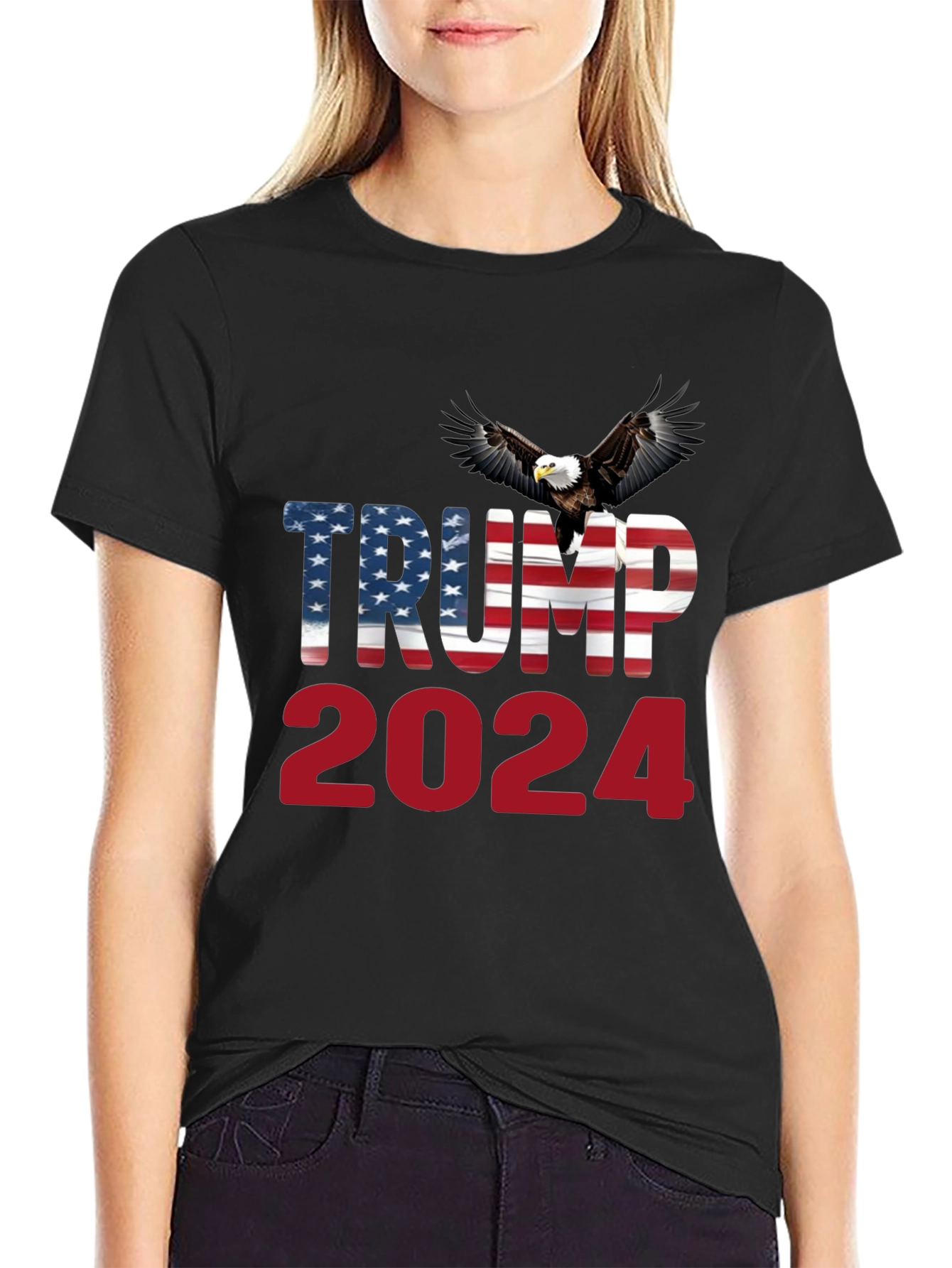 Trump 2024 Eagle Graphic T-Shirt