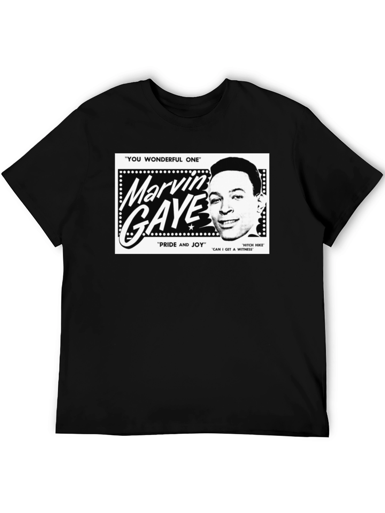 Marvin Gaye Graphic T-Shirt - Soul Legend Tee