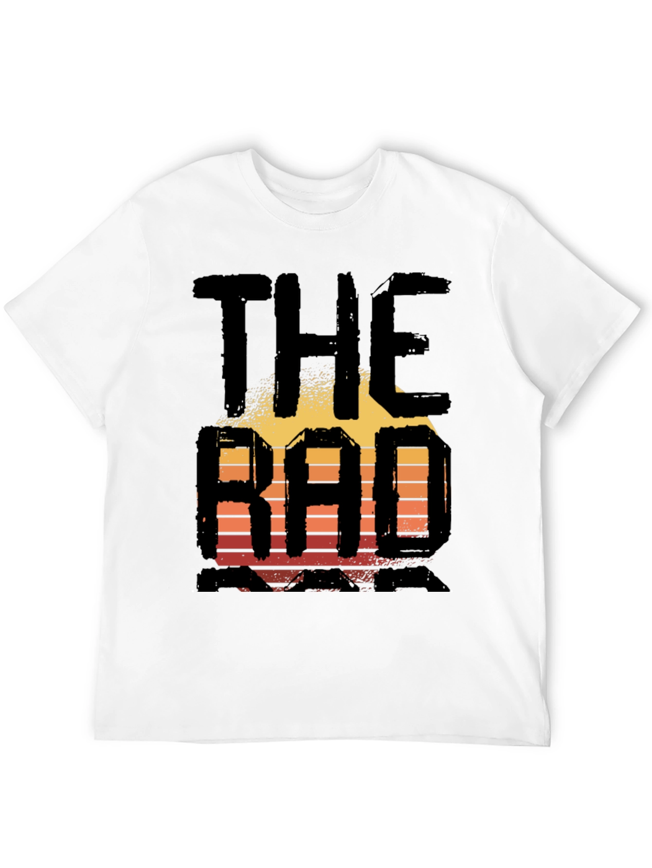 The Rad Dad Retro Sunset Graphic T-Shirt