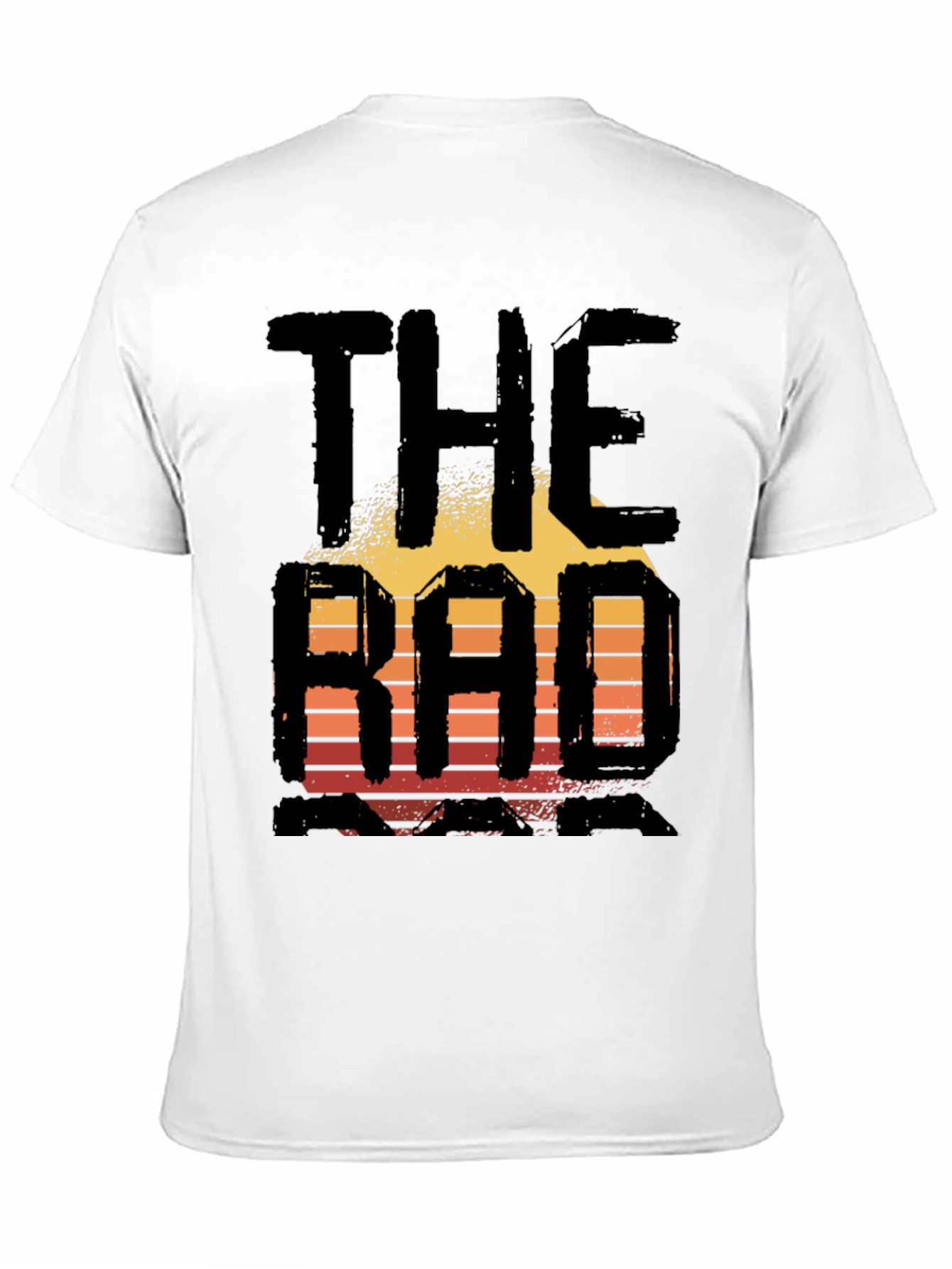 The Rad Dad Retro Sunset Graphic T-Shirt