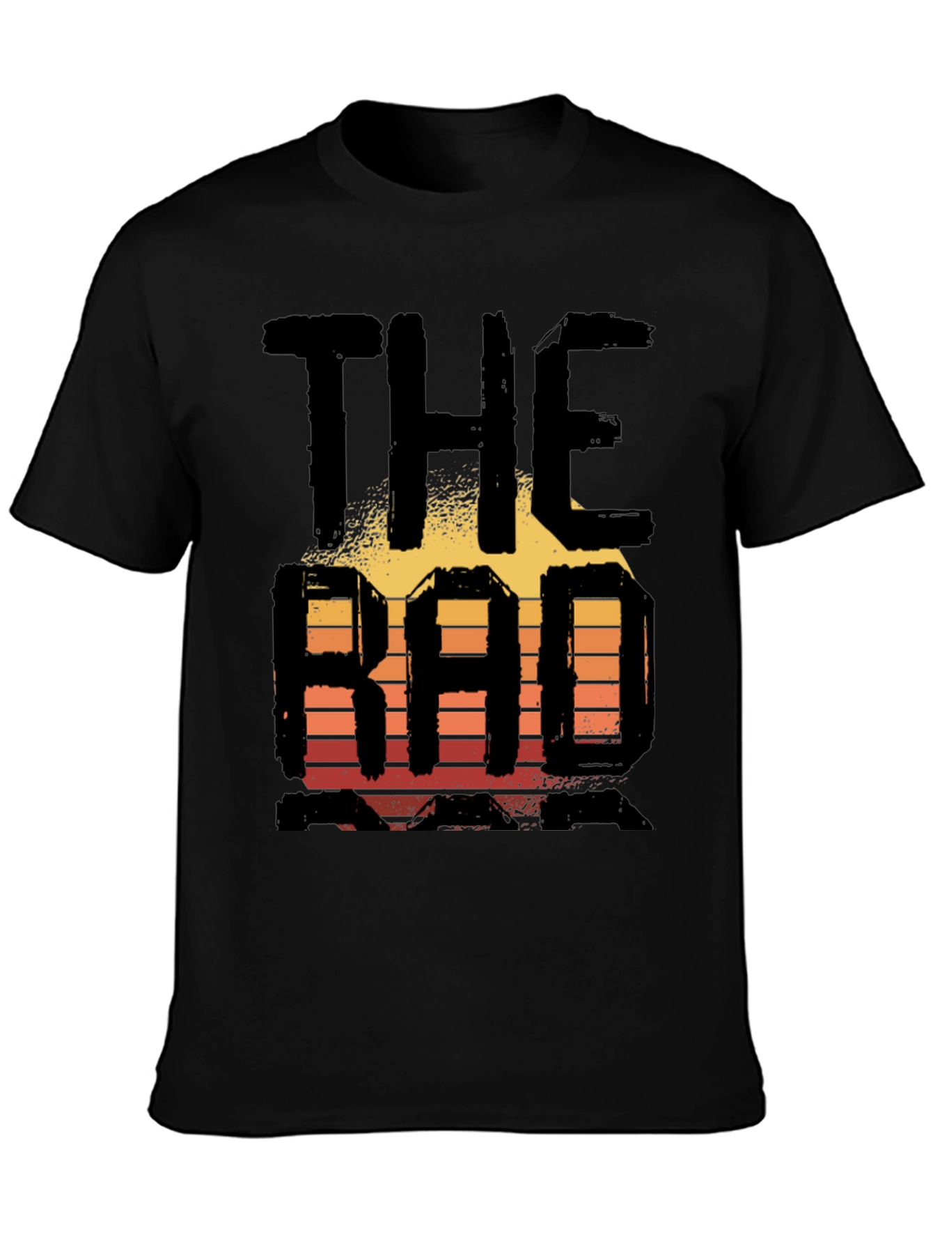The Rad Dad Retro Sunset Graphic T-Shirt