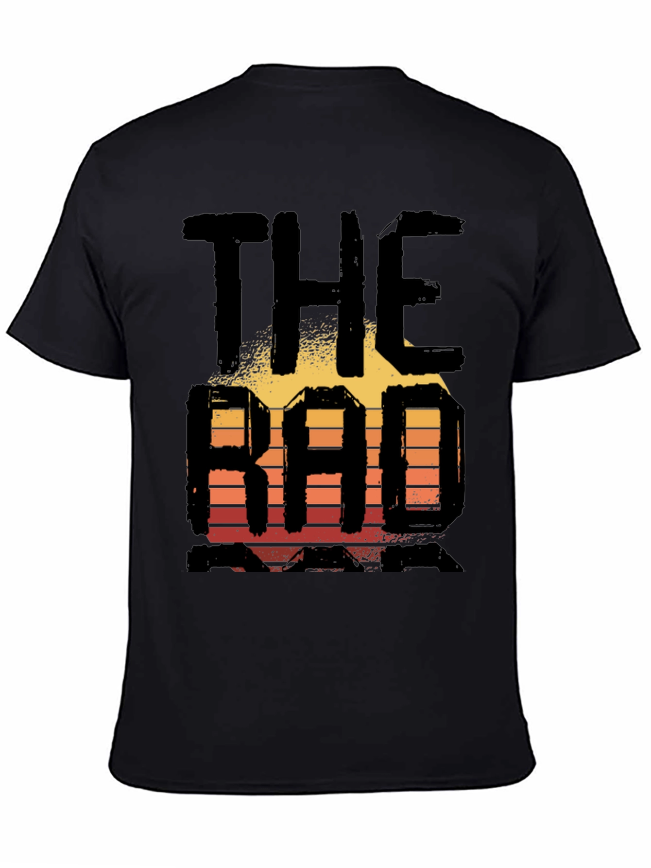 The Rad Dad Retro Sunset Graphic T-Shirt