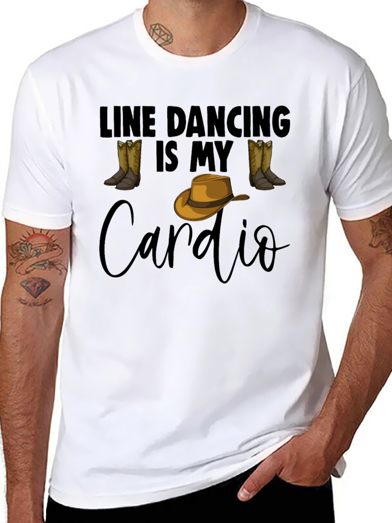 Line Dancing Is My Cardio T-Shirt