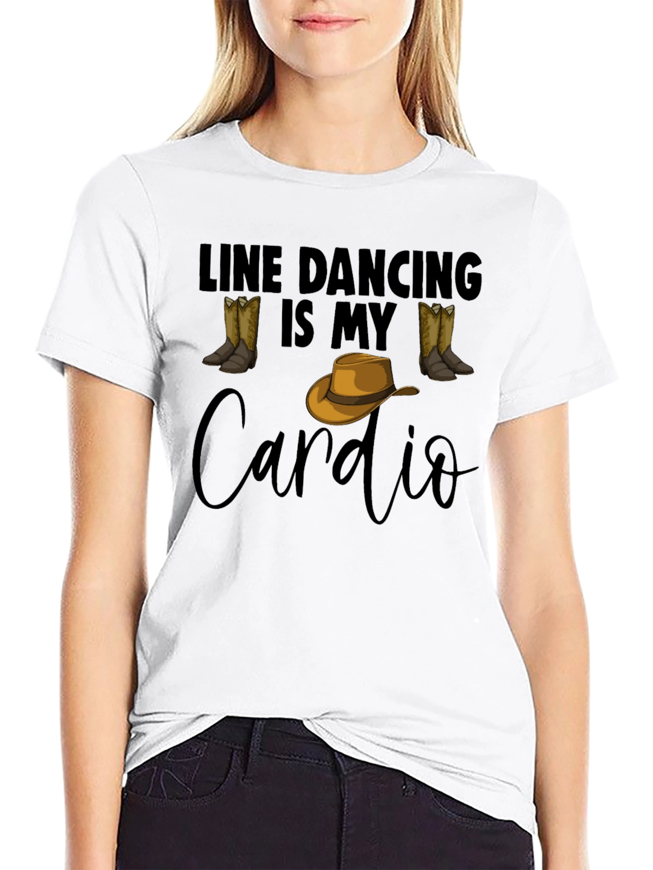 Line Dancing Is My Cardio T-Shirt