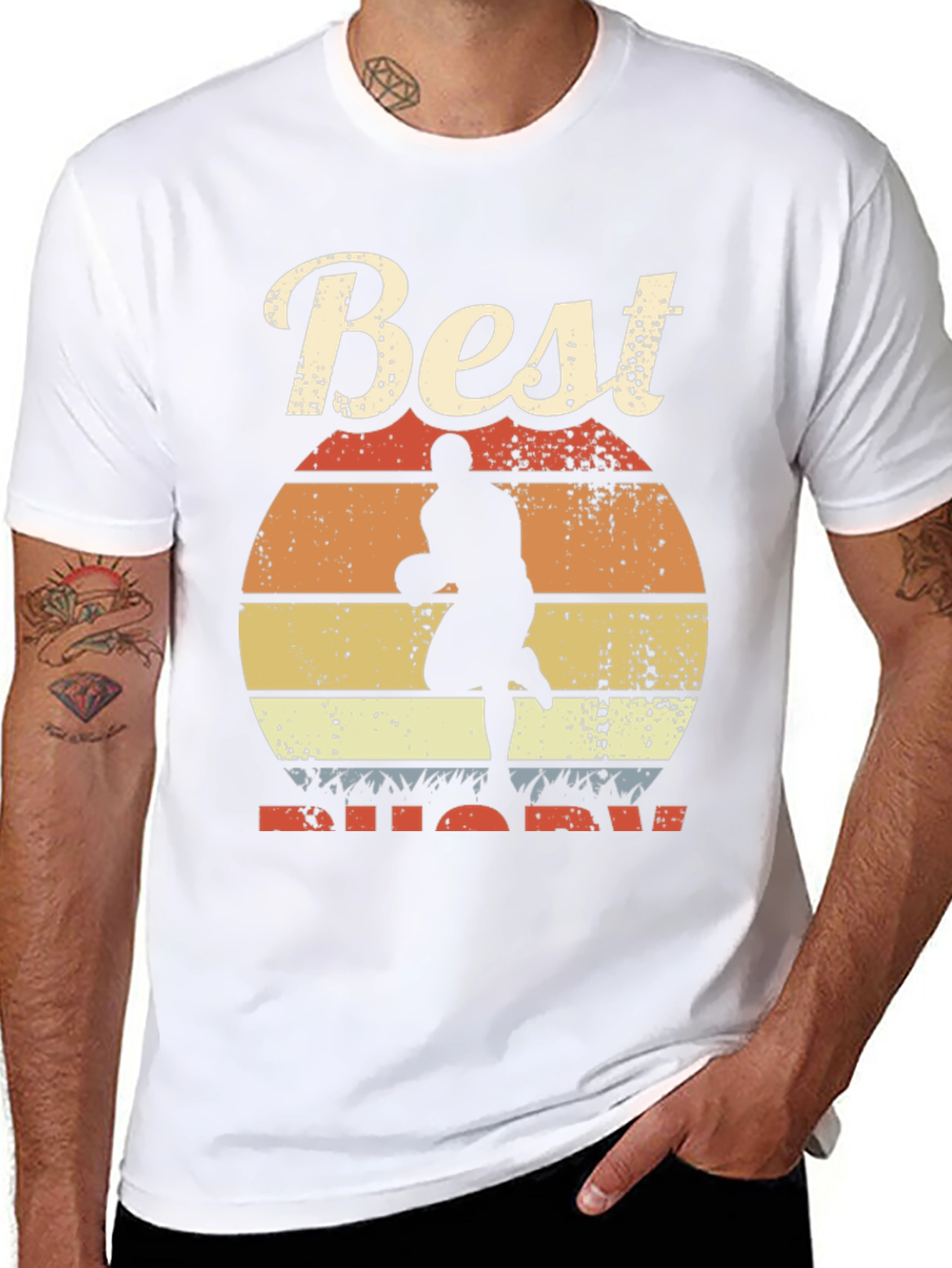 Best Rugby Retro T-Shirt