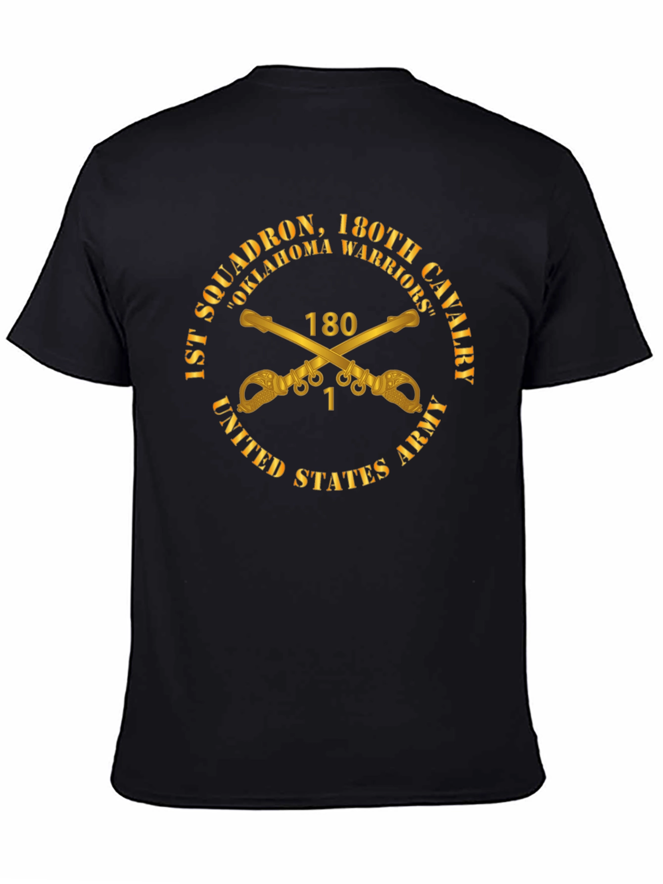 180th Cavalry Oklahoma Warriors T-Shirt