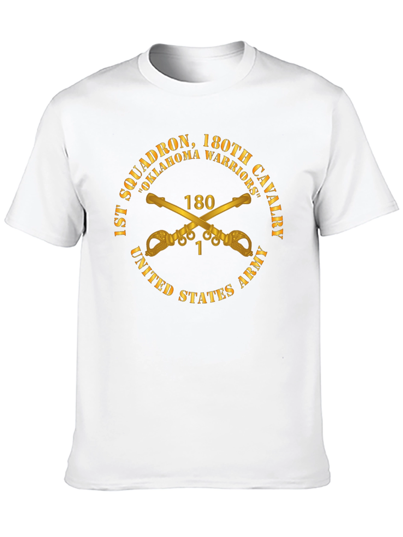 180th Cavalry Oklahoma Warriors T-Shirt