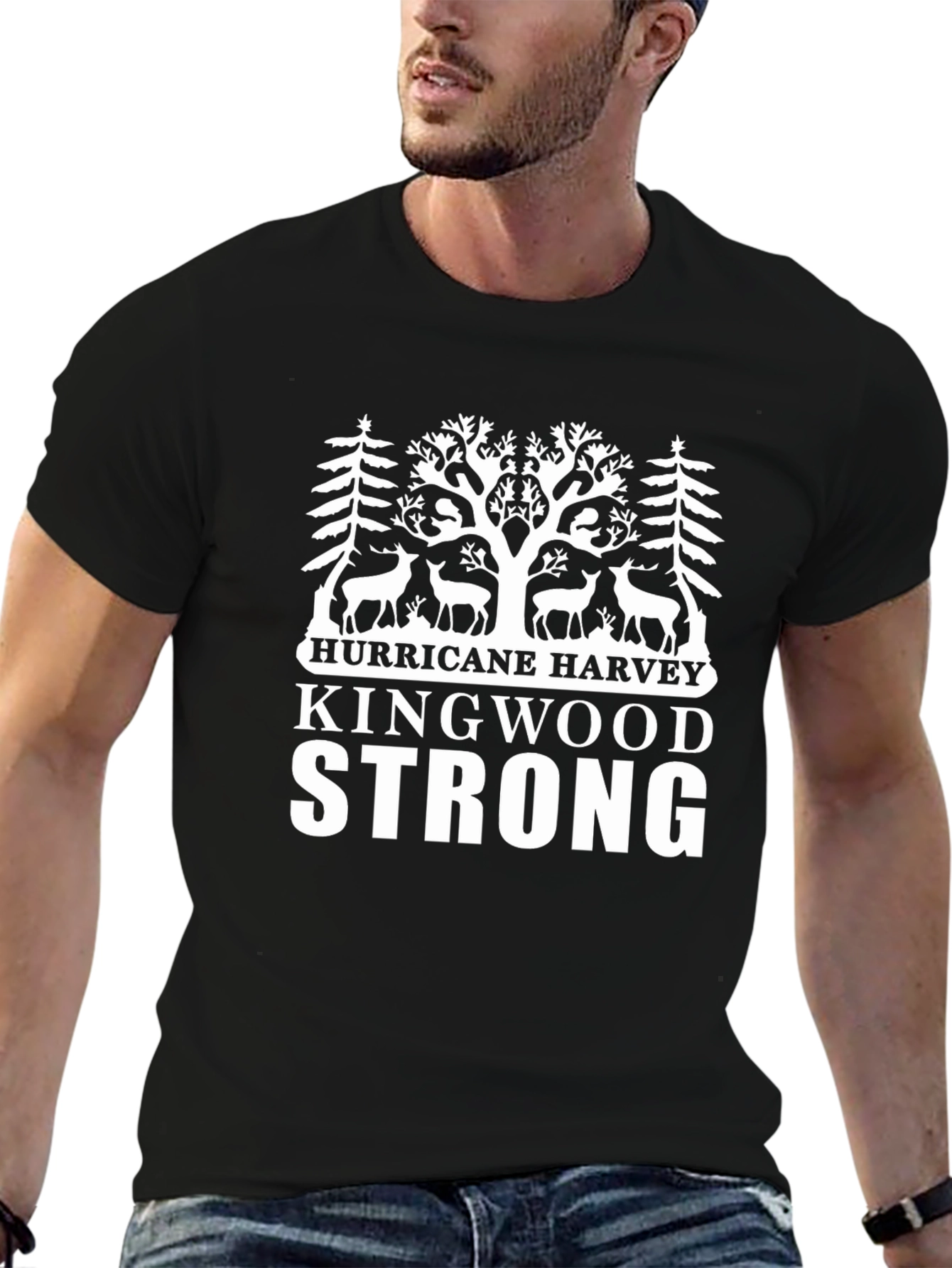 Hurricane Harvey Kingwood Strong T-Shirt