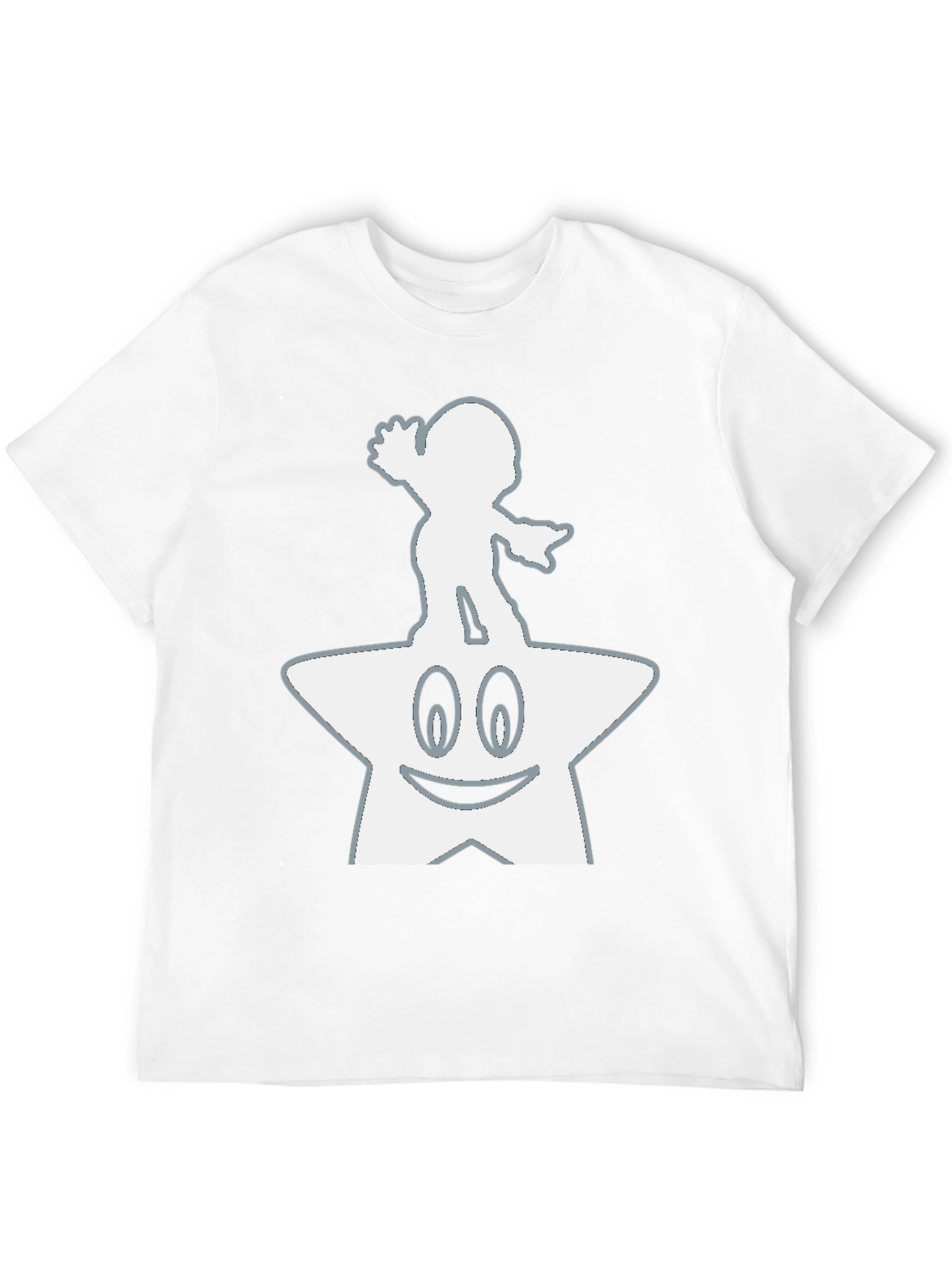 Mario Star Power Black Tee
