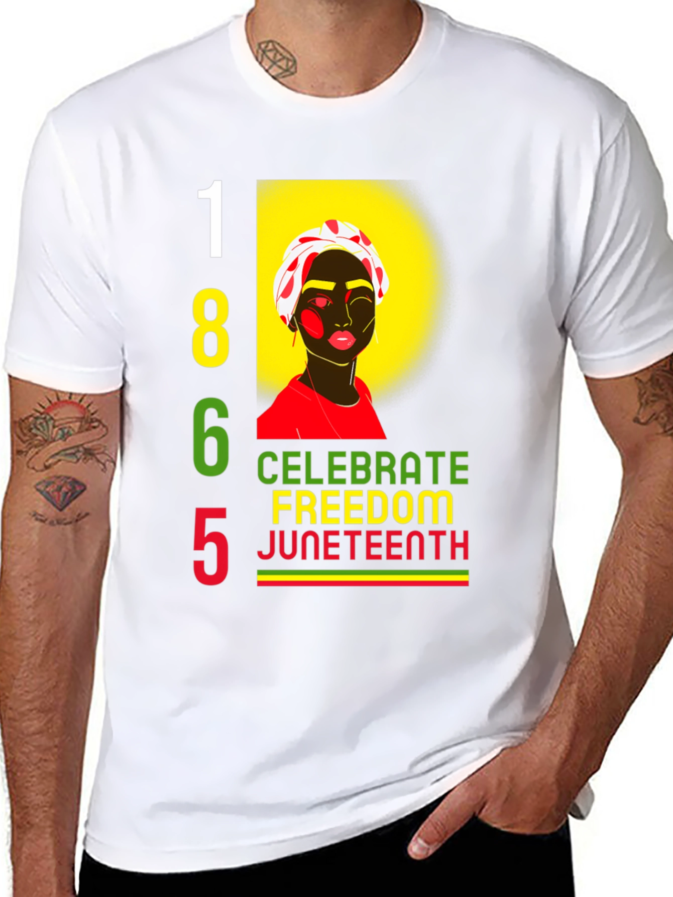Juneteenth T-Shirt Celebrate Freedom 1865 Black History Tee