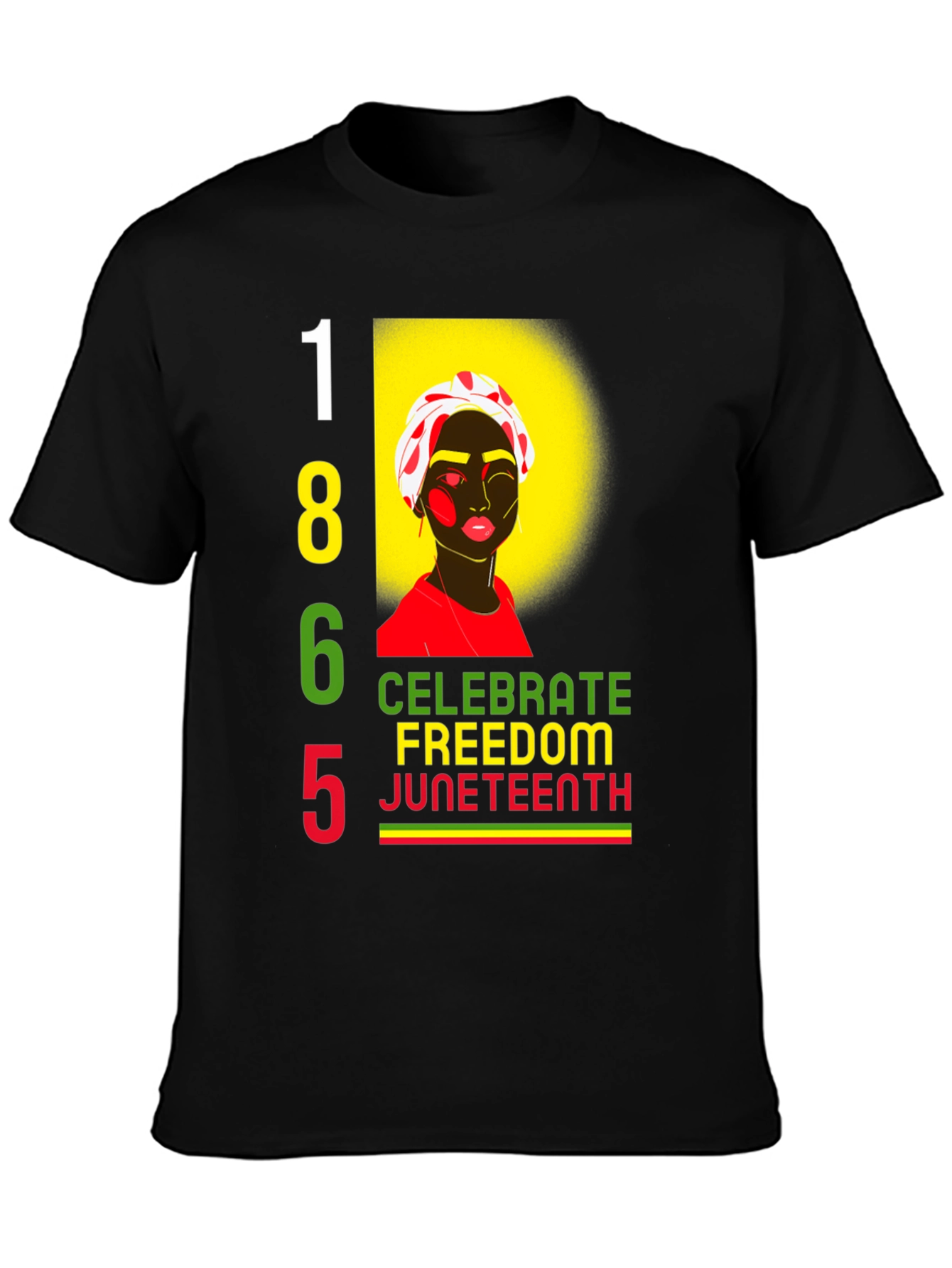 Juneteenth T-Shirt Celebrate Freedom 1865 Black History Tee